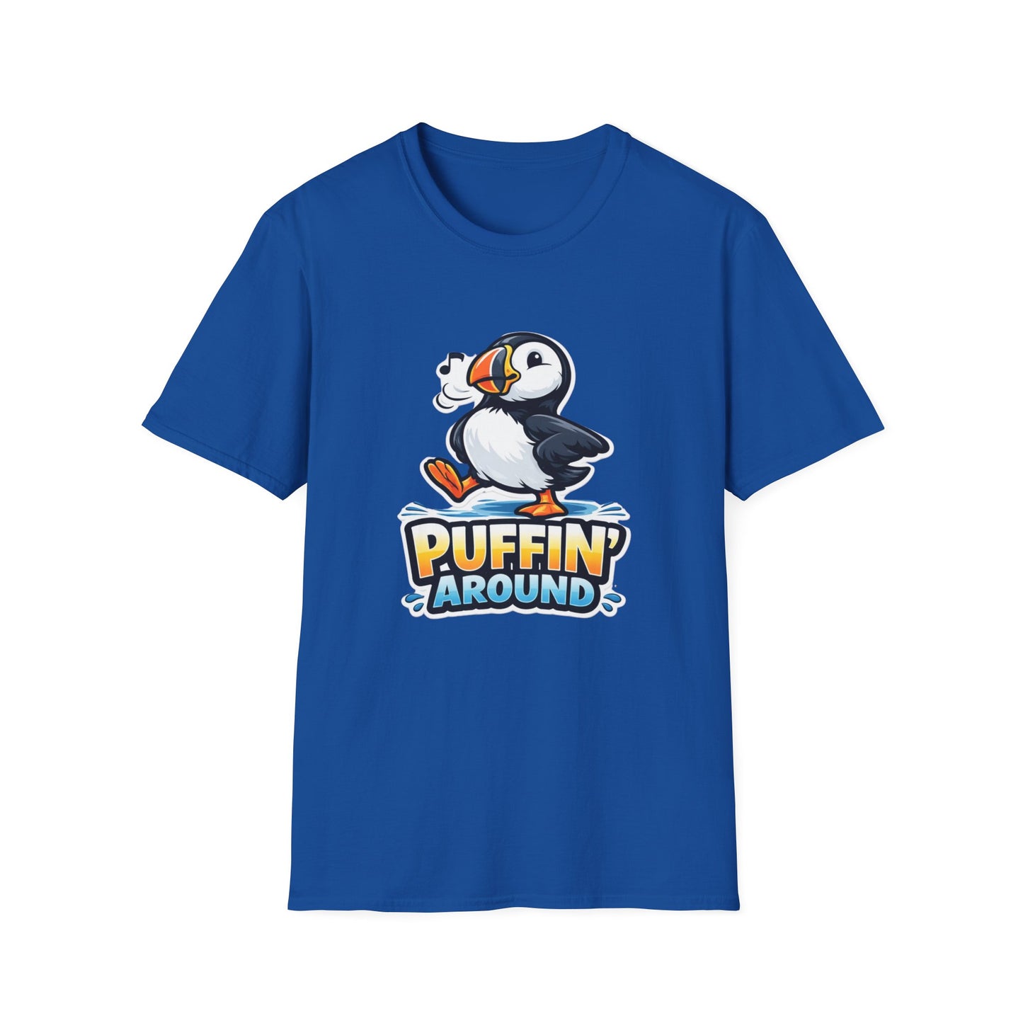 Puffin' Around T-Shirt – Cute Walking Puffin Graphic Tee