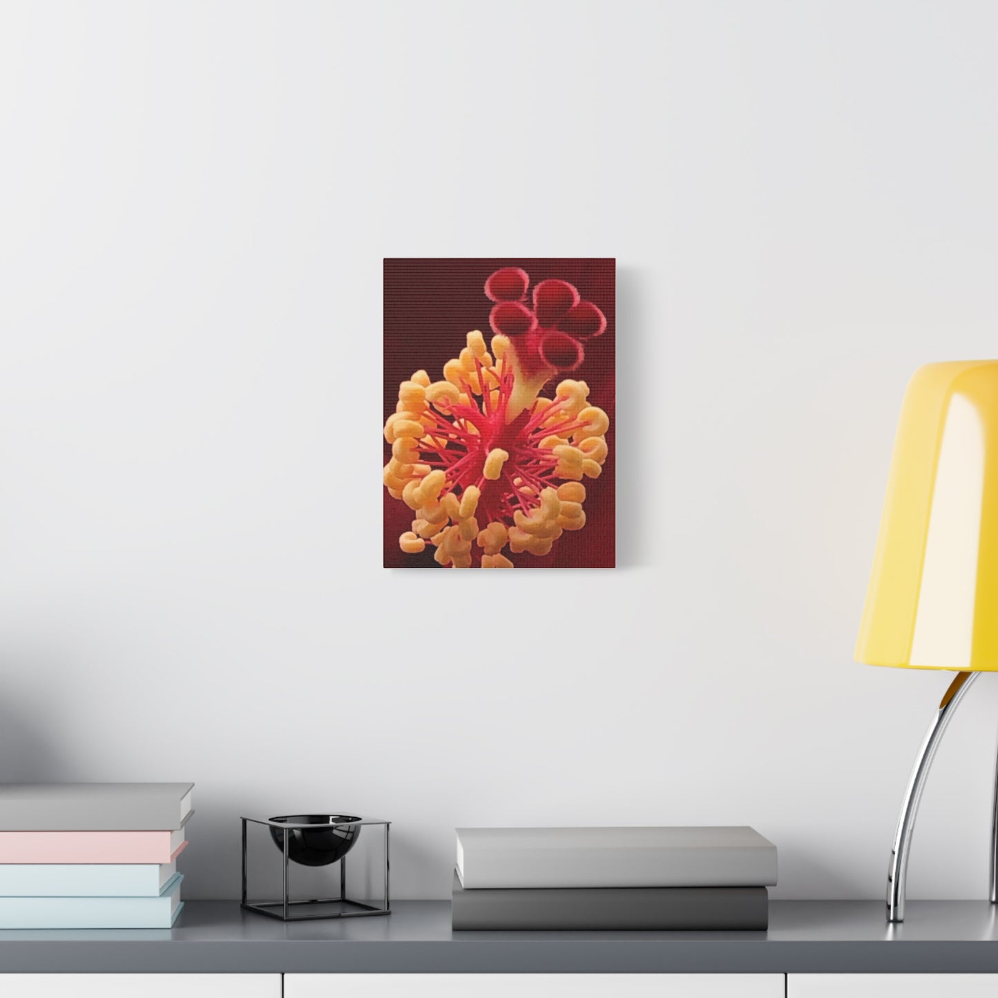 Floral Canvas Art Print, Stretched Wall Decor, Home Decor, Botanical Artwork, Modern Wall Art, Gift for Flower Lovers