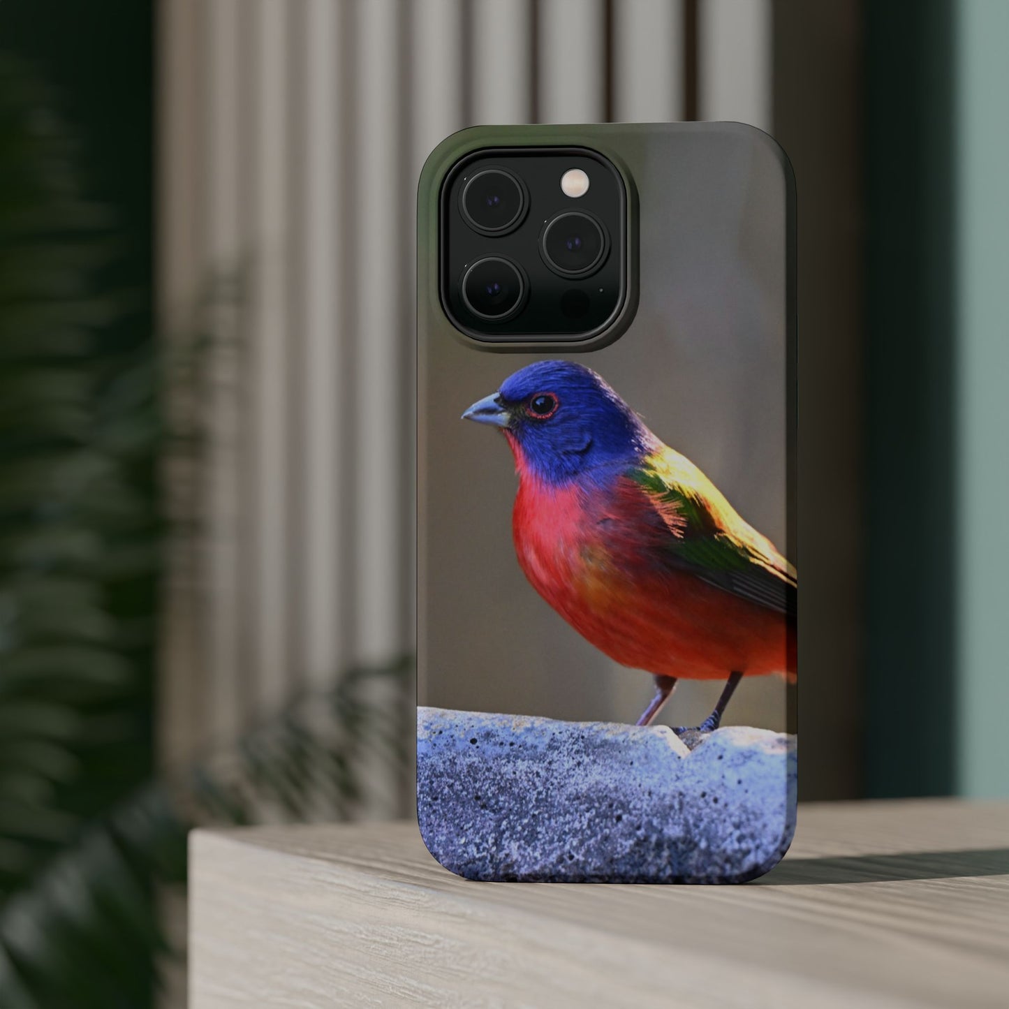 Colorful Bird Phone Case, Magnetic Tough Cases, Nature Lover Gift, Wildlife Phone Cover, Eco-Friendly Tech Accessories
