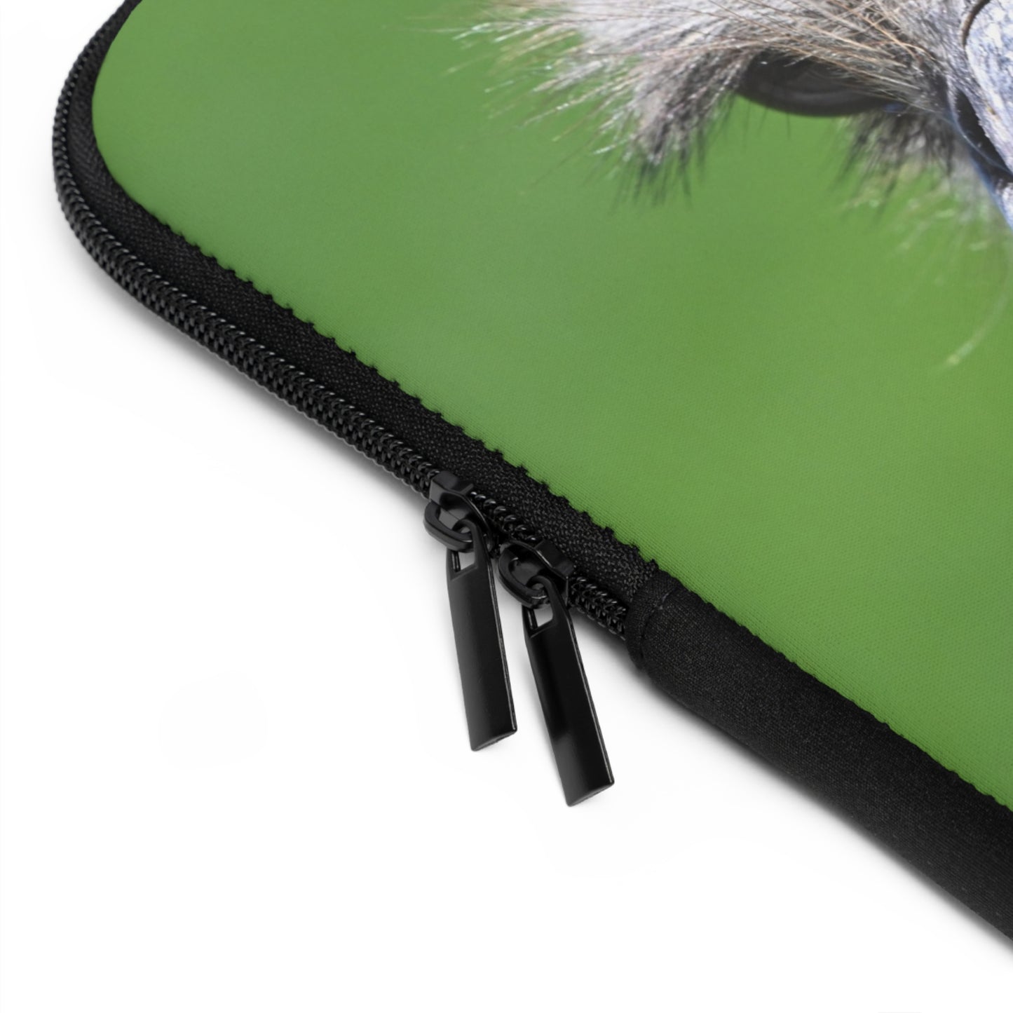 Ostrich Laptop Sleeve - Stop! Data Time! Funny Tech Accessory, Computer Case, Unique Gift for Students & Professionals, Quirky Office Decor