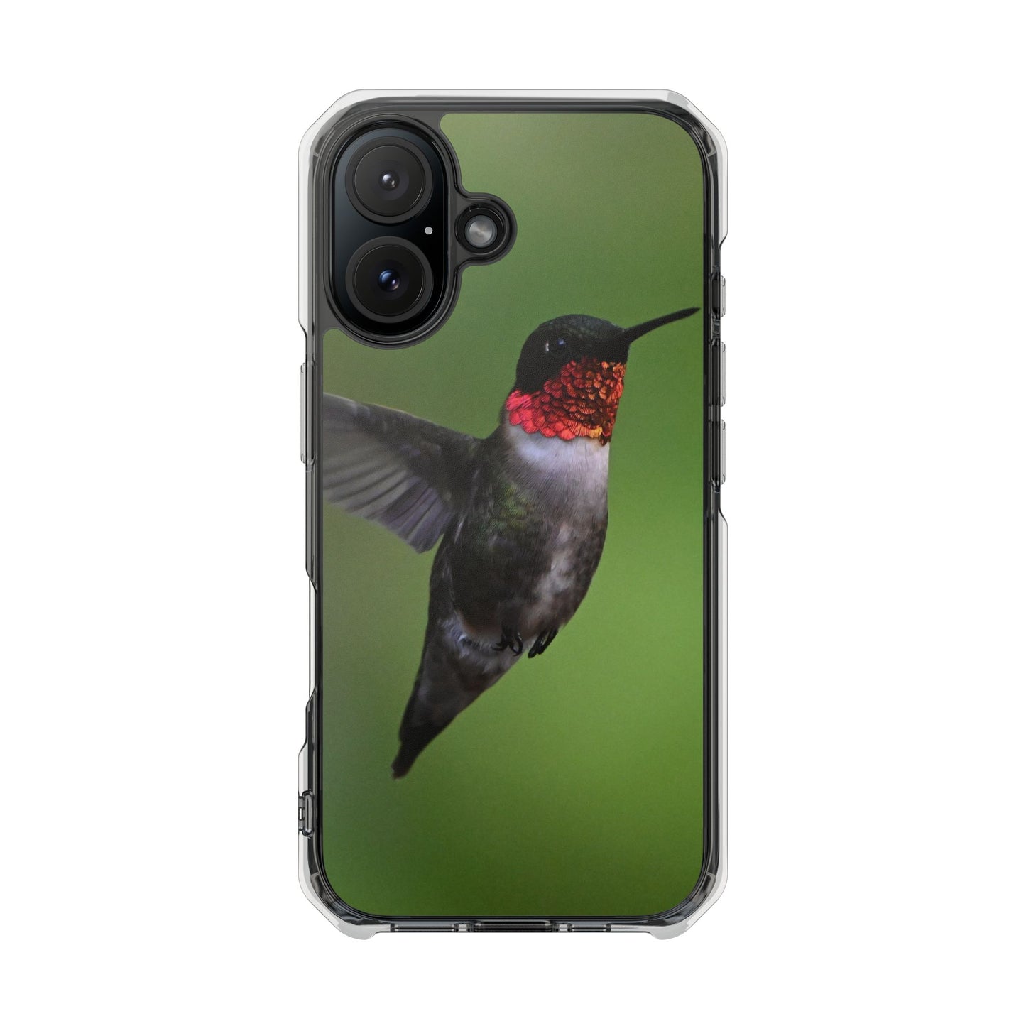 Hummingbird Phone Case with Clear Impact Design, Gift for Nature Lovers, Unique Phone Accessory, Protective Case, Bird Enthusiast Gift