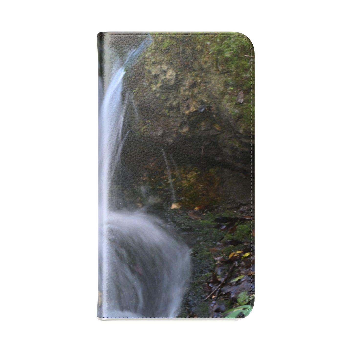 Scenic Waterfall Flip Case, Nature Phone Wallet, Eco-Friendly Phone Accessory, Gift for Nature Lovers, Travel Must-Have