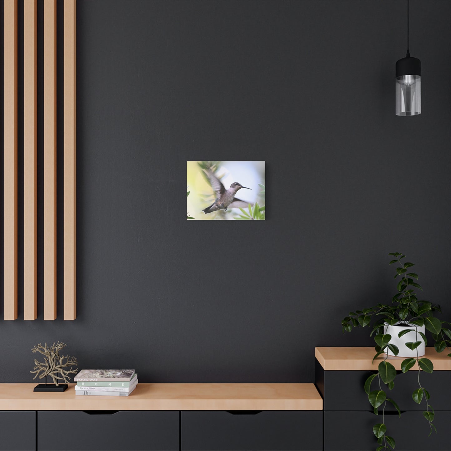 Hummingbird Canvas Wall Art — Matte Stretched 1.25"