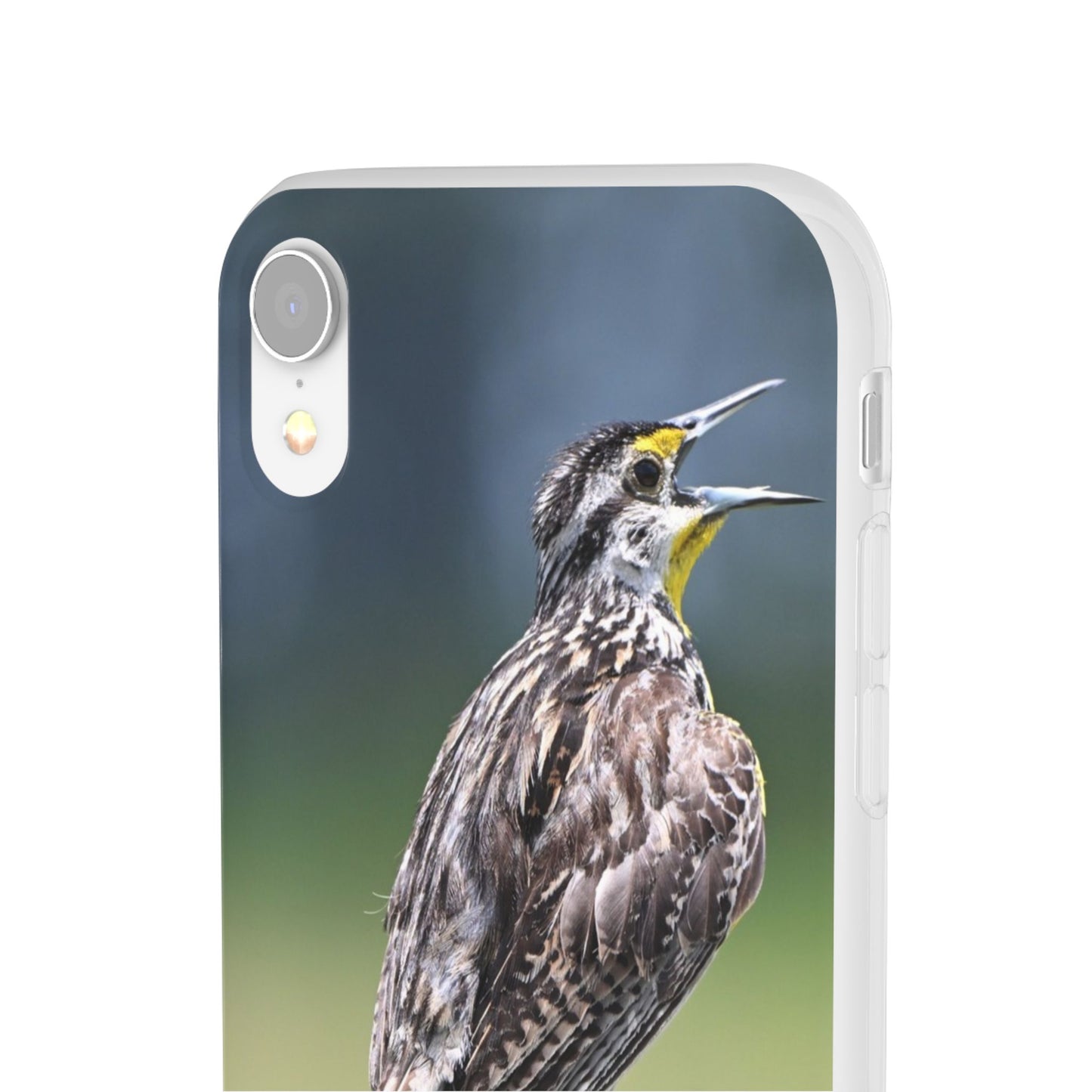Singing Meadowlark Phone Case – Nature Bird Photo Flexi Case