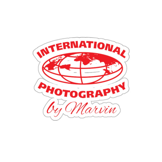 Custom Photography Die-Cut Stickers, Creative Decals for Photographers, Laptop Stickers, Art Supplies, Travel Gifts