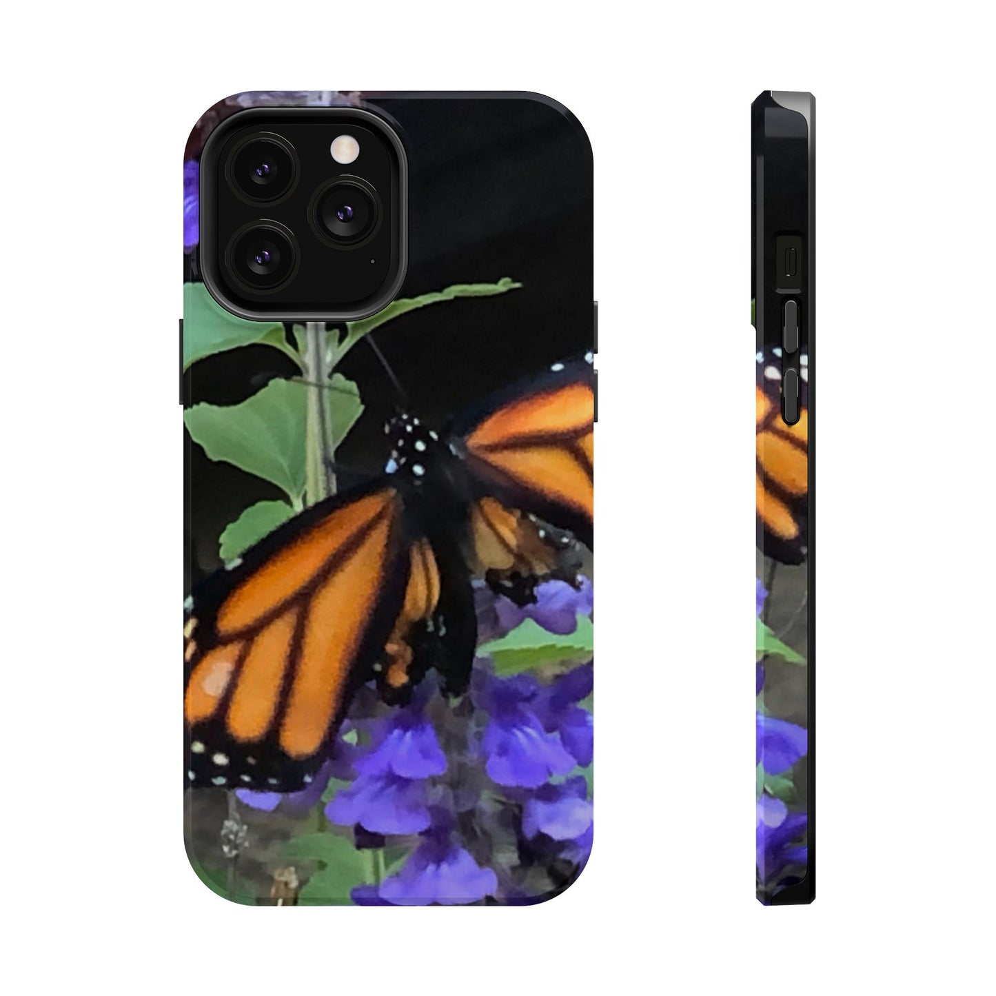 Butterfly Floral Magnetic Tough Cases, Nature Phone Cases, Gift for Nature Lovers, Eco-Friendly Cell Phone Case, Unique Smartphone Accessory