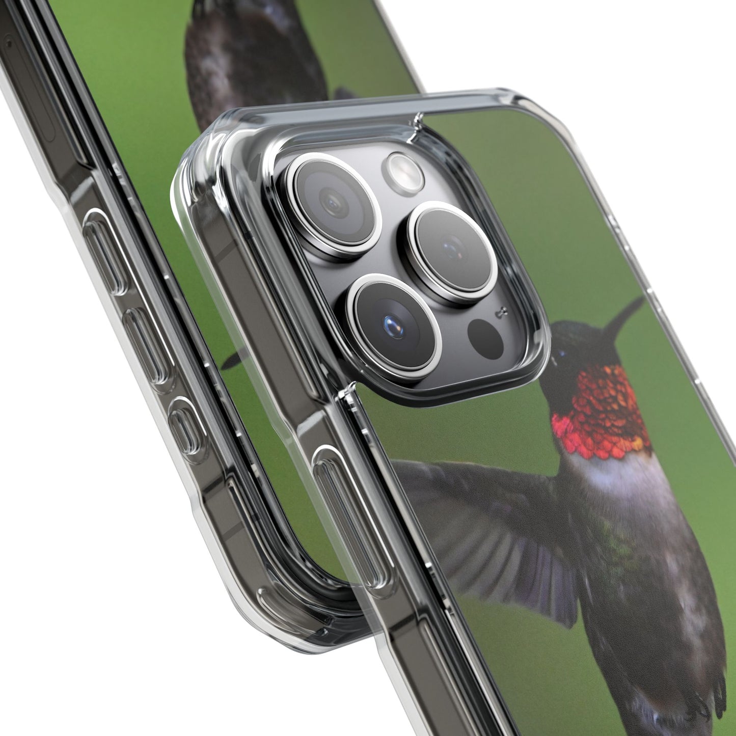 Hummingbird Phone Case with Clear Impact Design, Gift for Nature Lovers, Unique Phone Accessory, Protective Case, Bird Enthusiast Gift