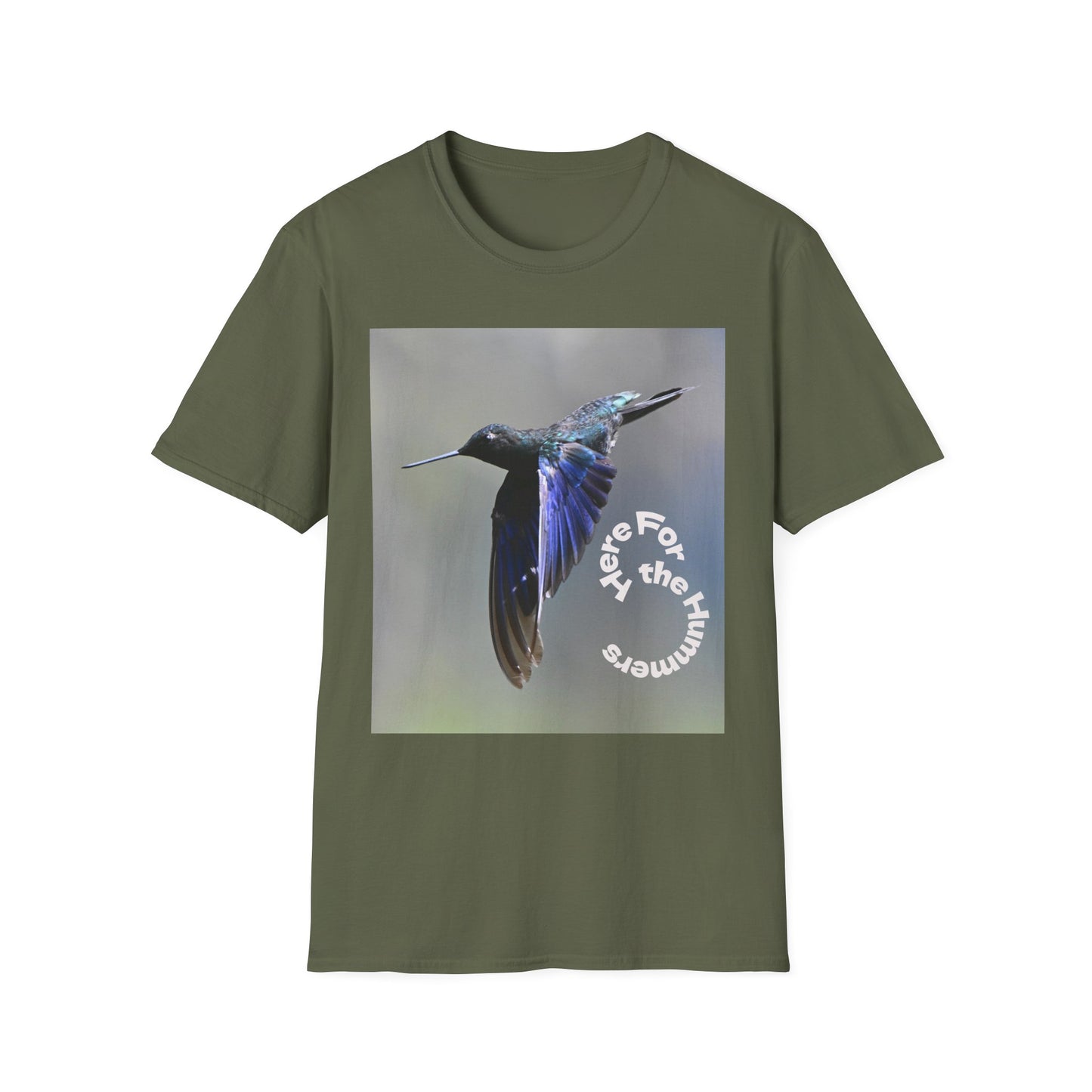 Hummingbird Photo Tee — "For the Tiny Moments" Nature T-Shirt