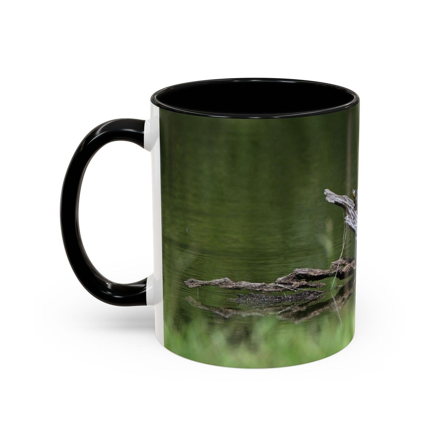 Nature-Inspired Coffee Mug with 'Coffee Time' Design - Perfect Gift for Nature Lovers