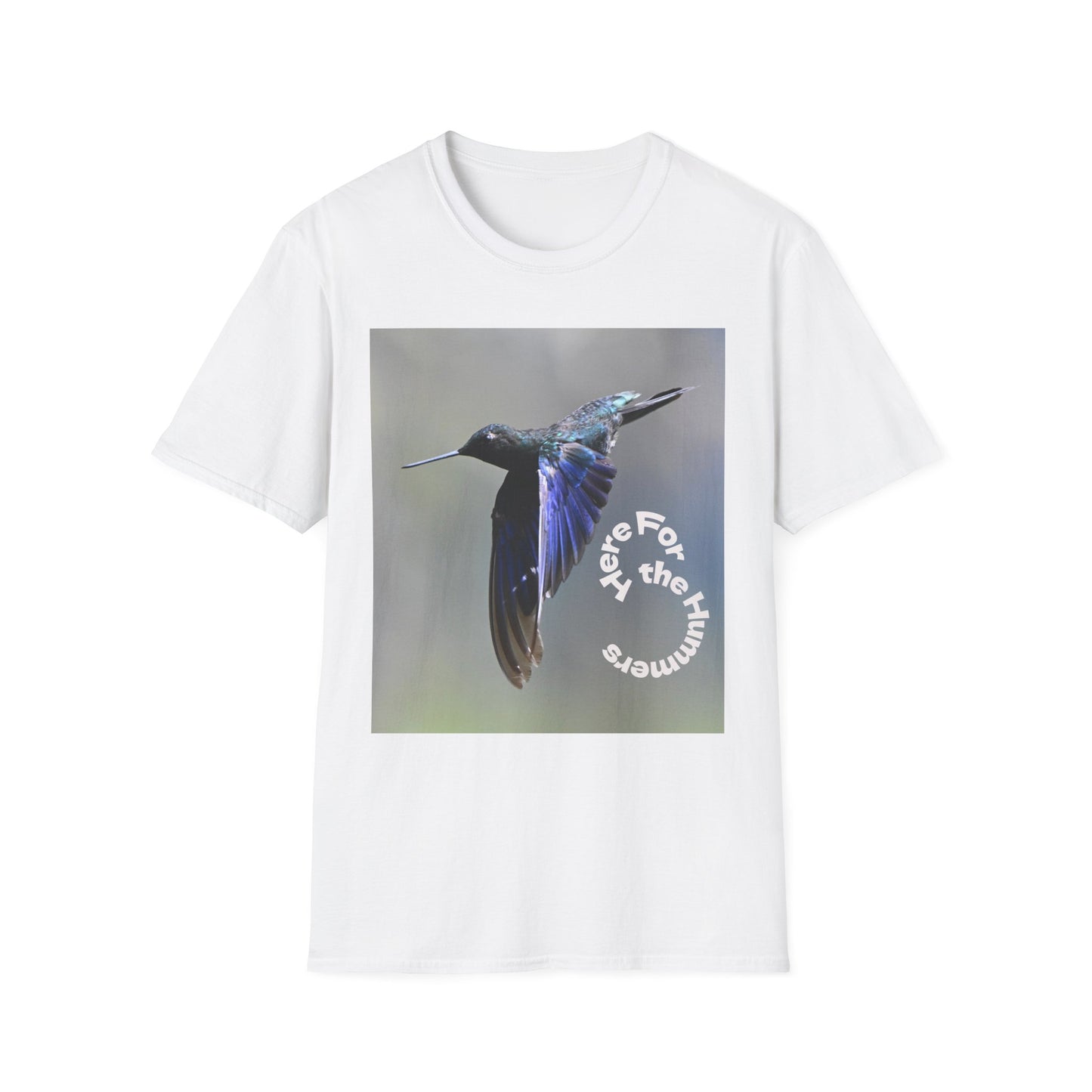 Hummingbird Photo Tee — "For the Tiny Moments" Nature T-Shirt