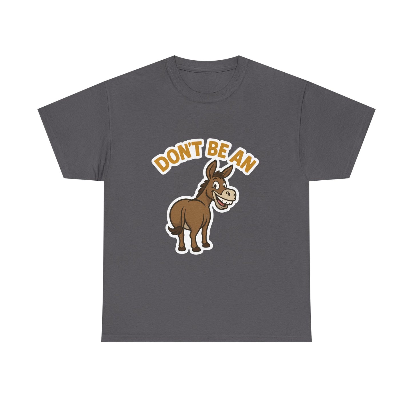 Funny Donkey Graphic Tee - Unisex Heavy Cotton Shirt