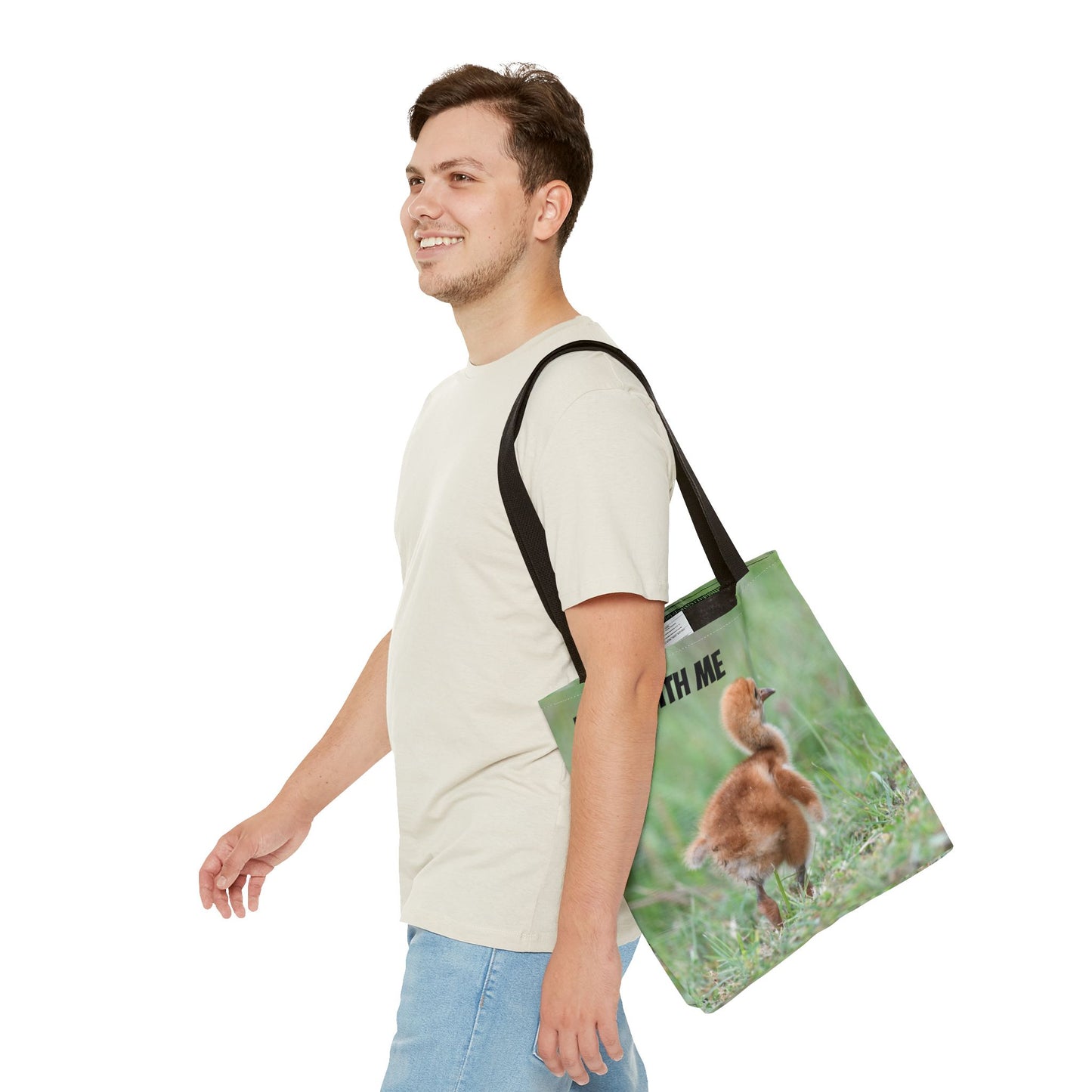 Adorable Chick Tote Bag - Perfect for Bird Lovers, Casual Outings, Eco-Friendly Shopping, Gift for Nature Enthusiasts, Spring Celebrations