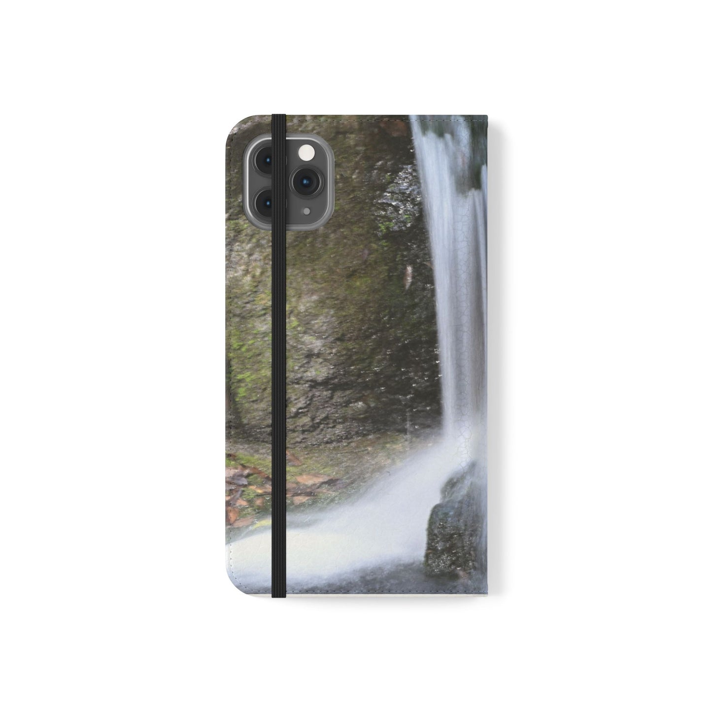 Scenic Waterfall Flip Case, Nature Phone Wallet, Eco-Friendly Phone Accessory, Gift for Nature Lovers, Travel Must-Have