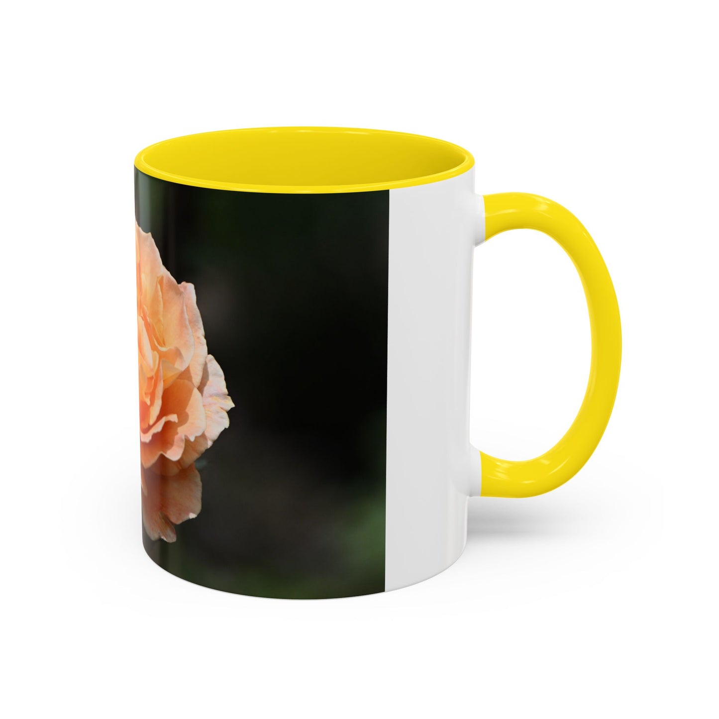 Floral Accent Coffee Mug - Stylish Drinkware for Nature Lovers, Gift for Her, Home Decor, Tea Lovers, Floral Gifts