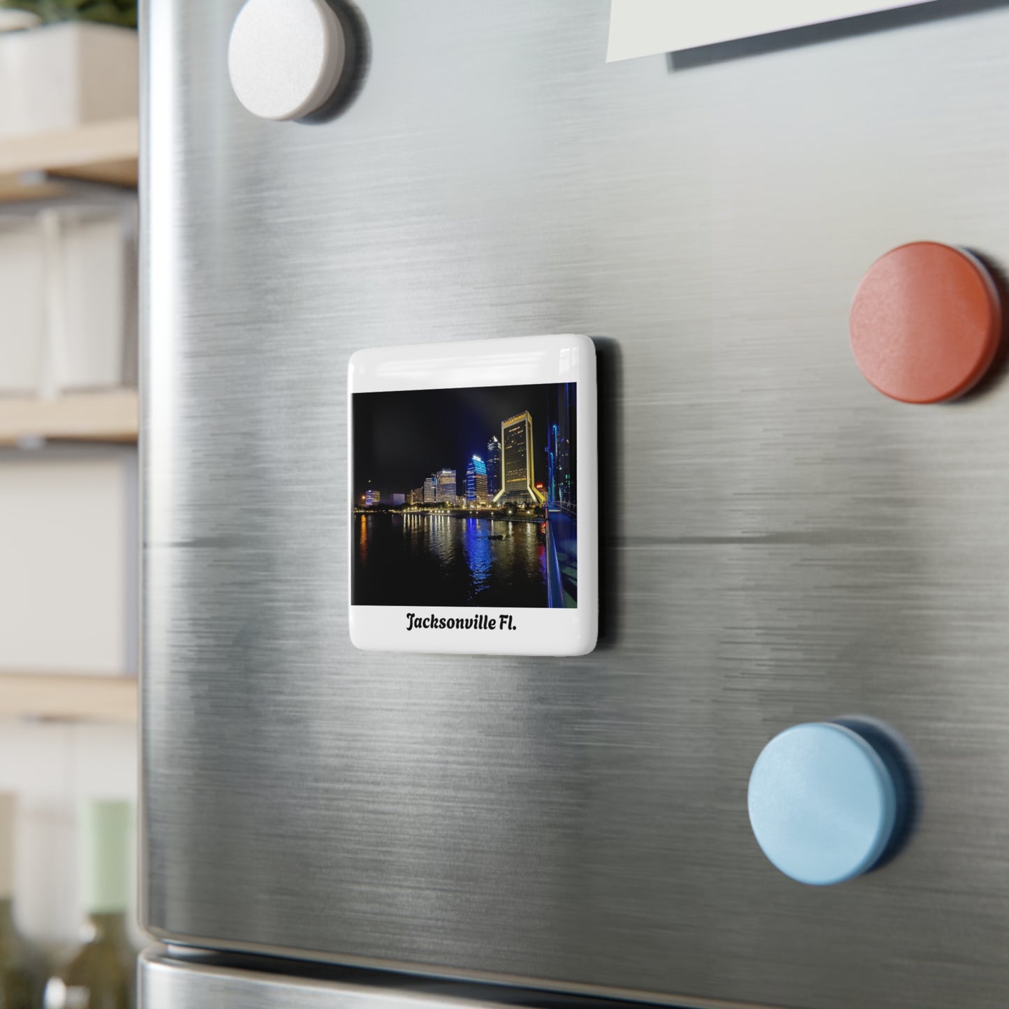 Jacksonville Porcelain Magnet, Square | Unique Travel Souvenir, Gift for Photographers, Home Decor, Desk Accessory, [...]