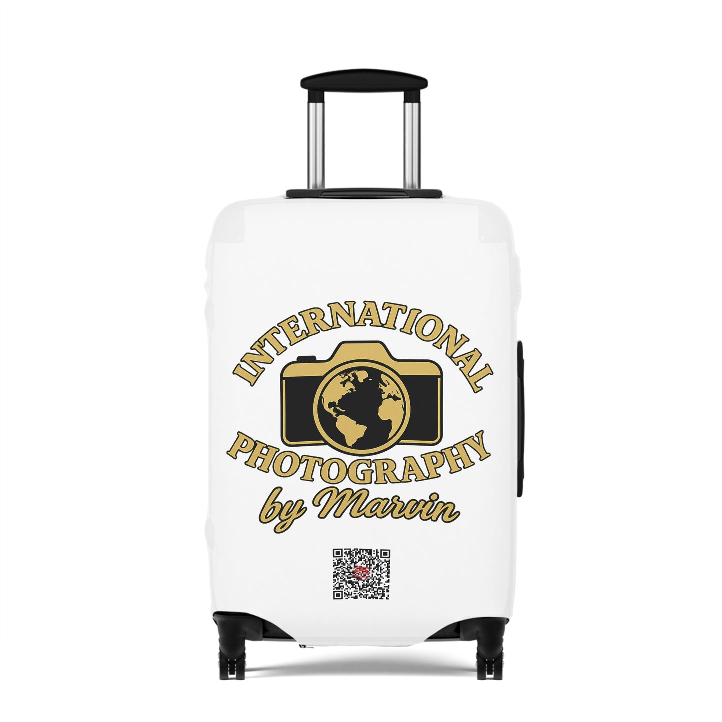 International Photography Luggage Cover — 'International Photography by Marvin' Travel Suitcase Protector
