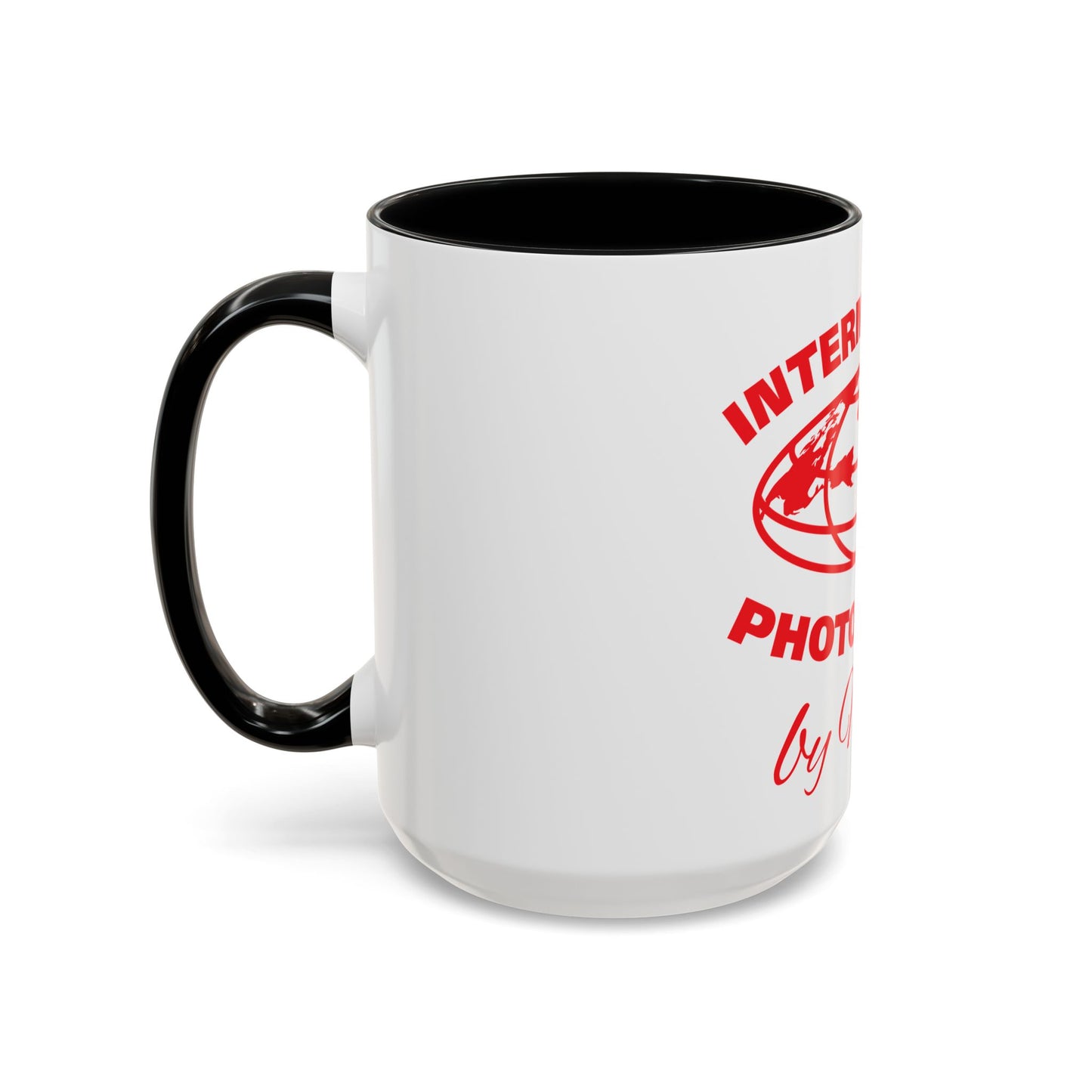 International Photography Accent Mug - Unique Coffee Mug, Gift for Photographers, Travel Mug, Artsy Gifts, Photography Lovers