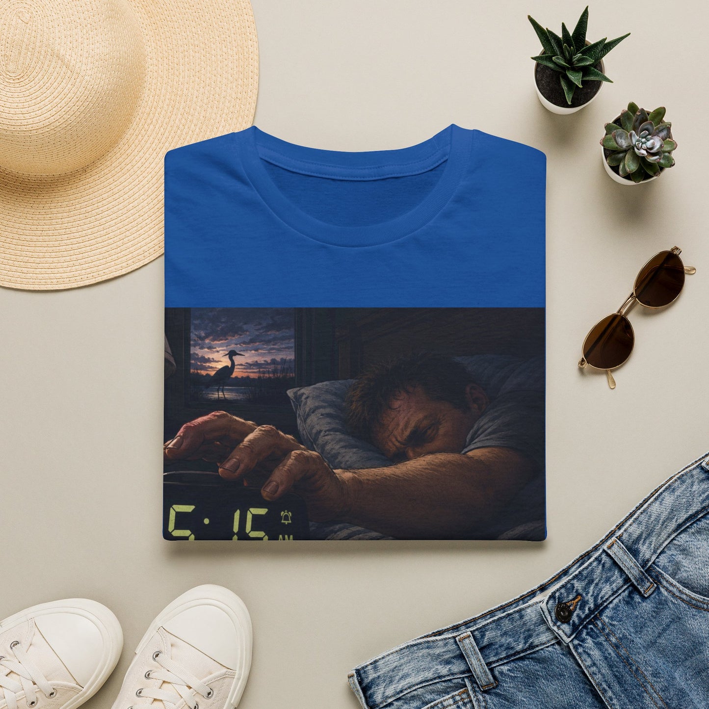 T-Shirt — "The Worst Part of Birding" Funny Early-Morning Birdwatcher Tee