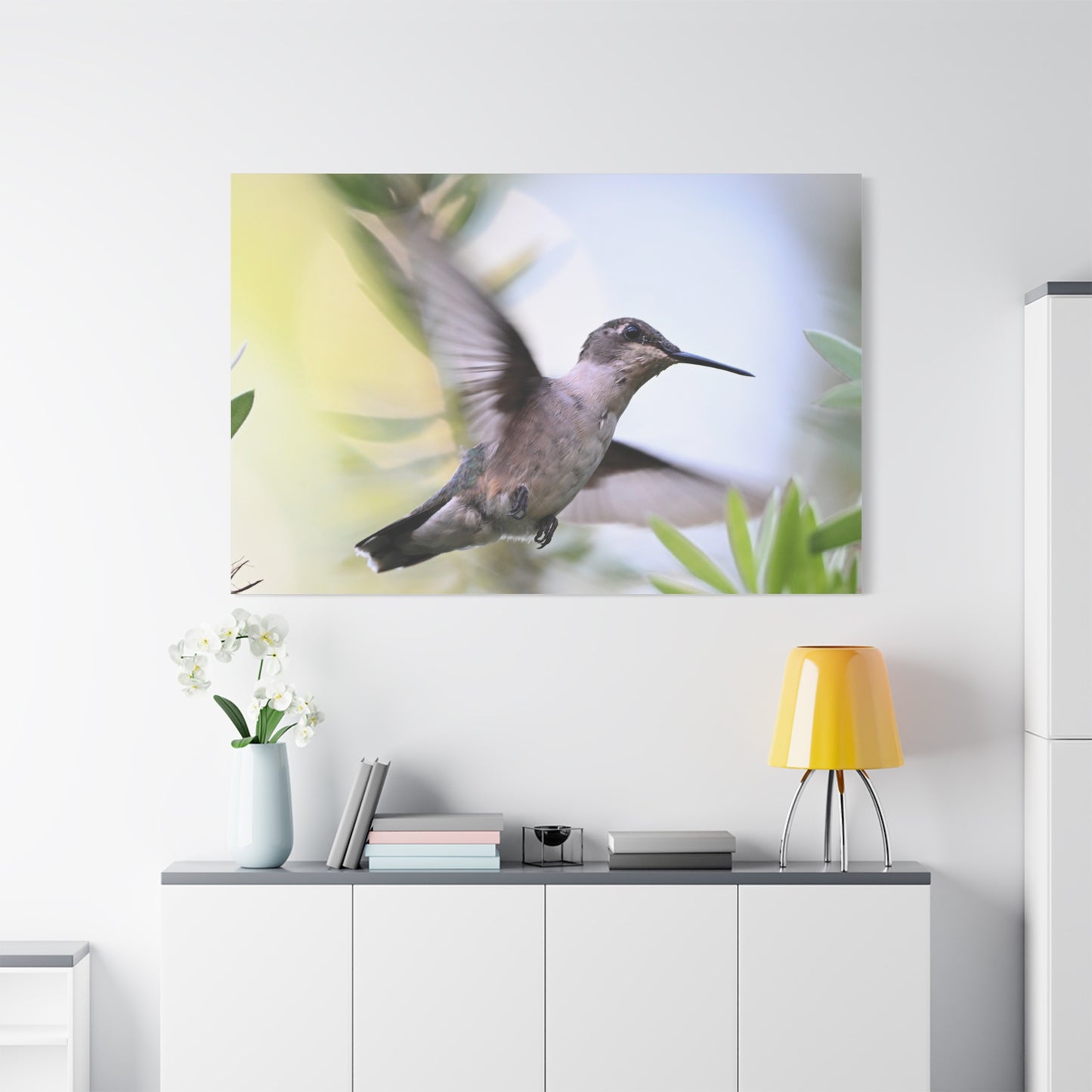 Hummingbird Canvas Wall Art — Matte Stretched 1.25"