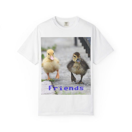Friends Graphic T-Shirt, Cute Animal Tee, Unisex Casual Wear, Gift for Animal Lovers, Friendship Day Apparel