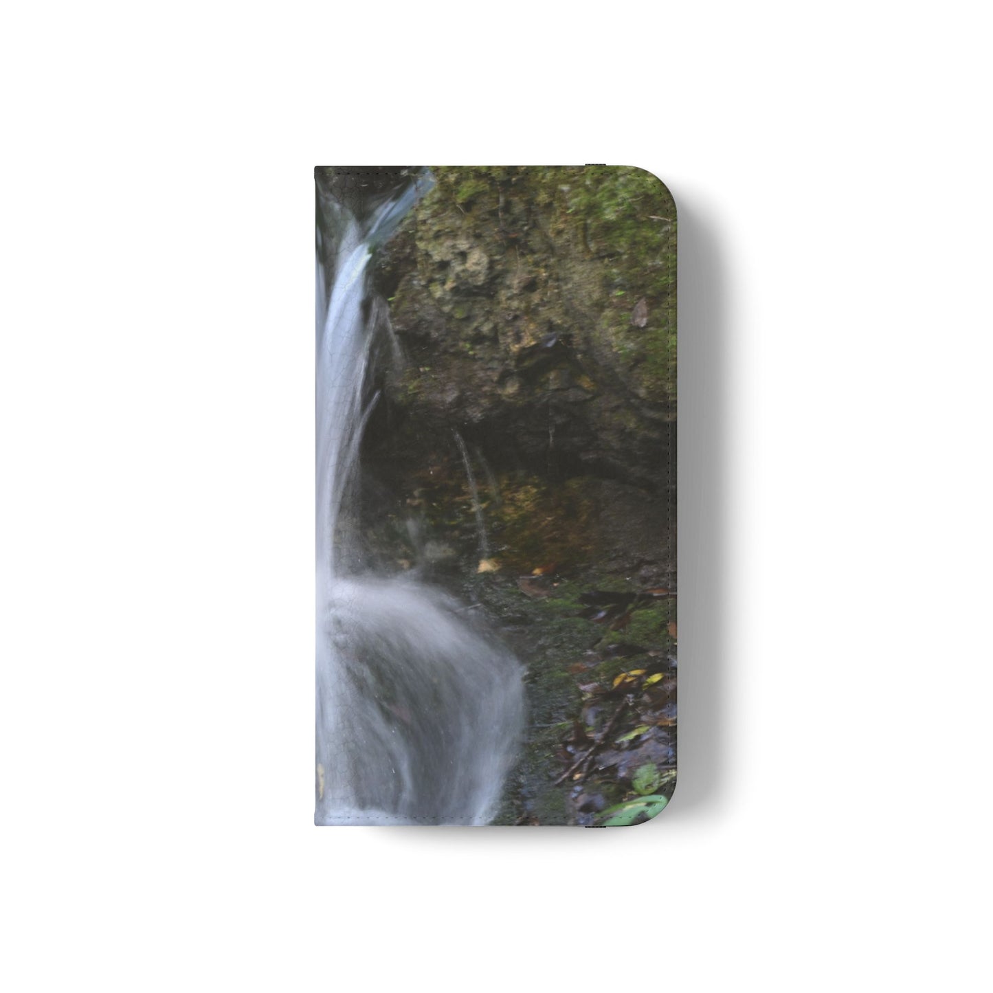 Scenic Waterfall Flip Case, Nature Phone Wallet, Eco-Friendly Phone Accessory, Gift for Nature Lovers, Travel Must-Have