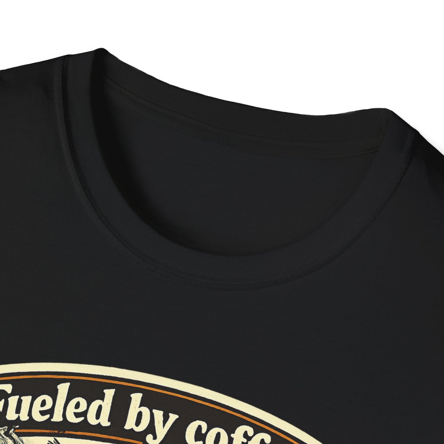 Birdwatcher Graphic T-Shirt — "Fueled by Coffee. Powered by Curiosity. Braking for Birds."