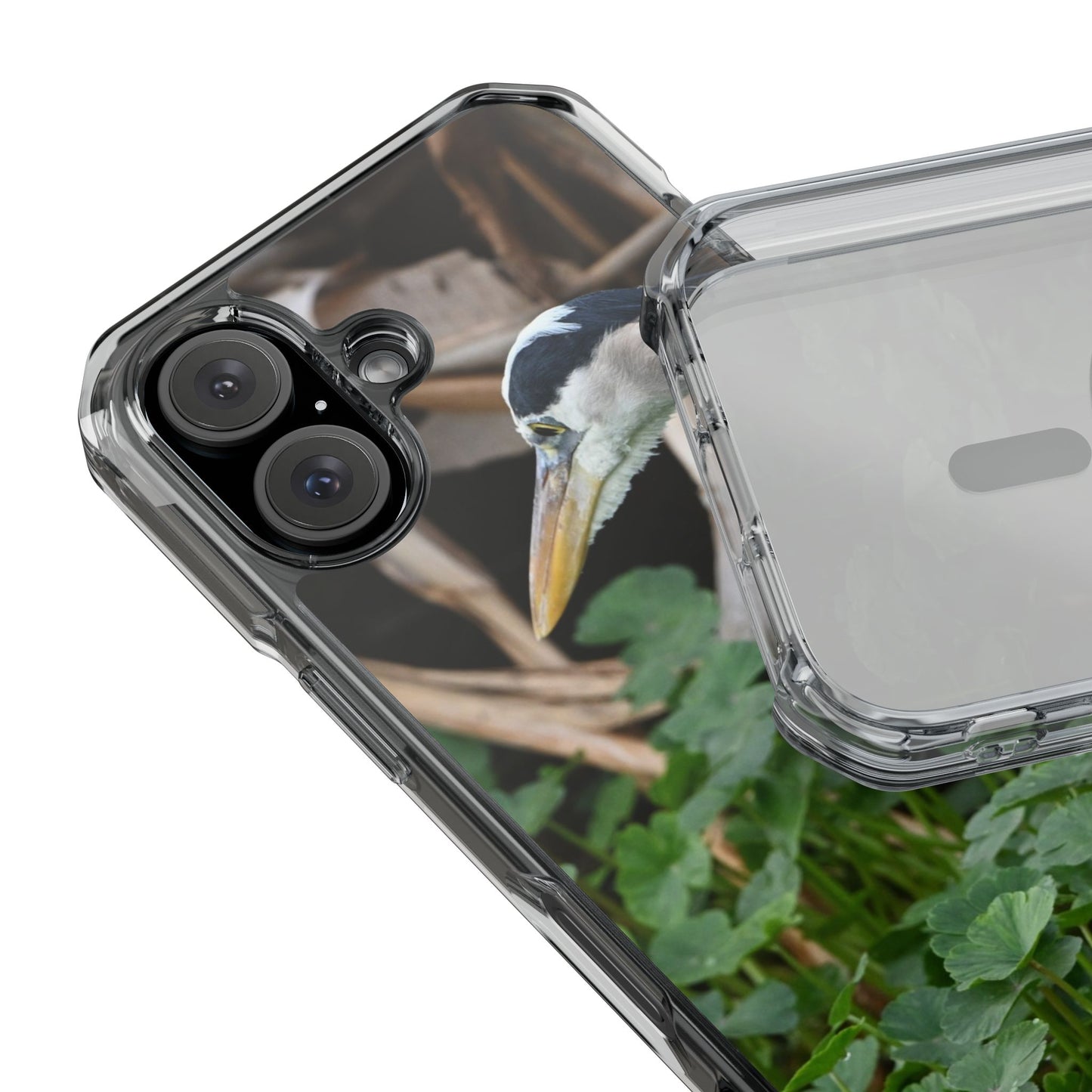 Great Blue Heron Phone Case with Clear Impact Design, Gift for Nature Lovers, Unique Phone Accessory, Protective Case, Bird Enthusiast Gift