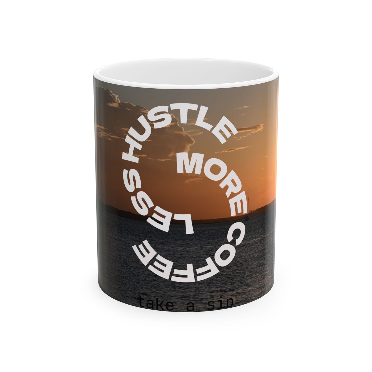Sunset Serenity Ceramic Mug - Perfect Gift for Nature Lovers, Coffee Lovers, Relaxation, Home Decor, Birthday, Holidays