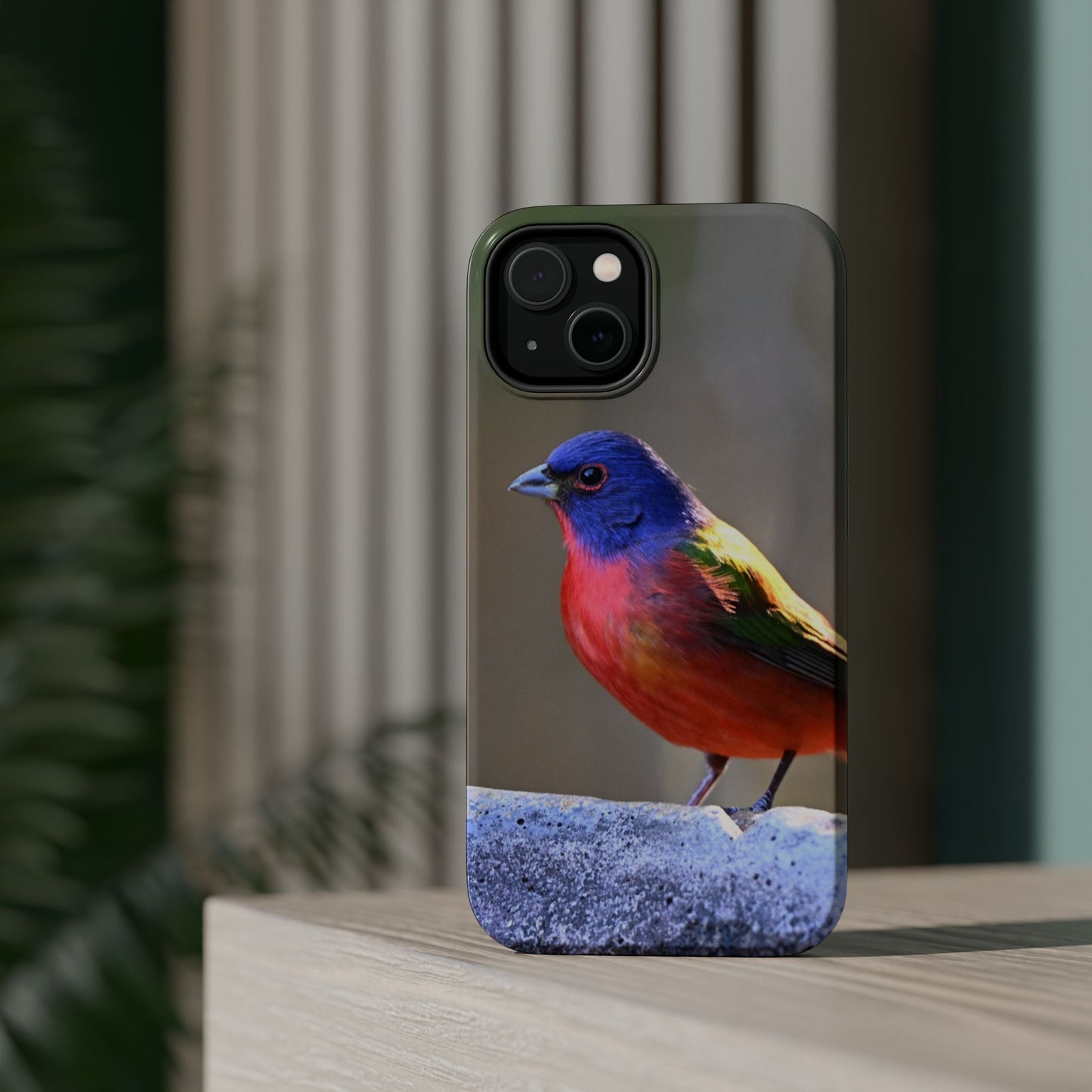 Colorful Bird Phone Case, Magnetic Tough Cases, Nature Lover Gift, Wildlife Phone Cover, Eco-Friendly Tech Accessories