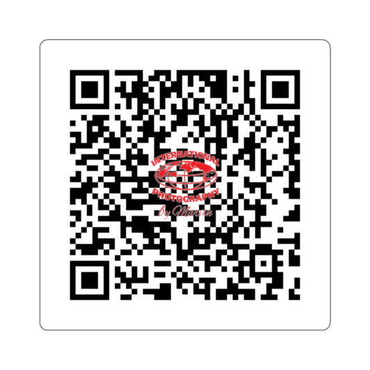 Custom QR Code Die-Cut Stickers, Laptop Decals, Personalized Stickers, Unique Gifts, Office Supplies, Fun Decor