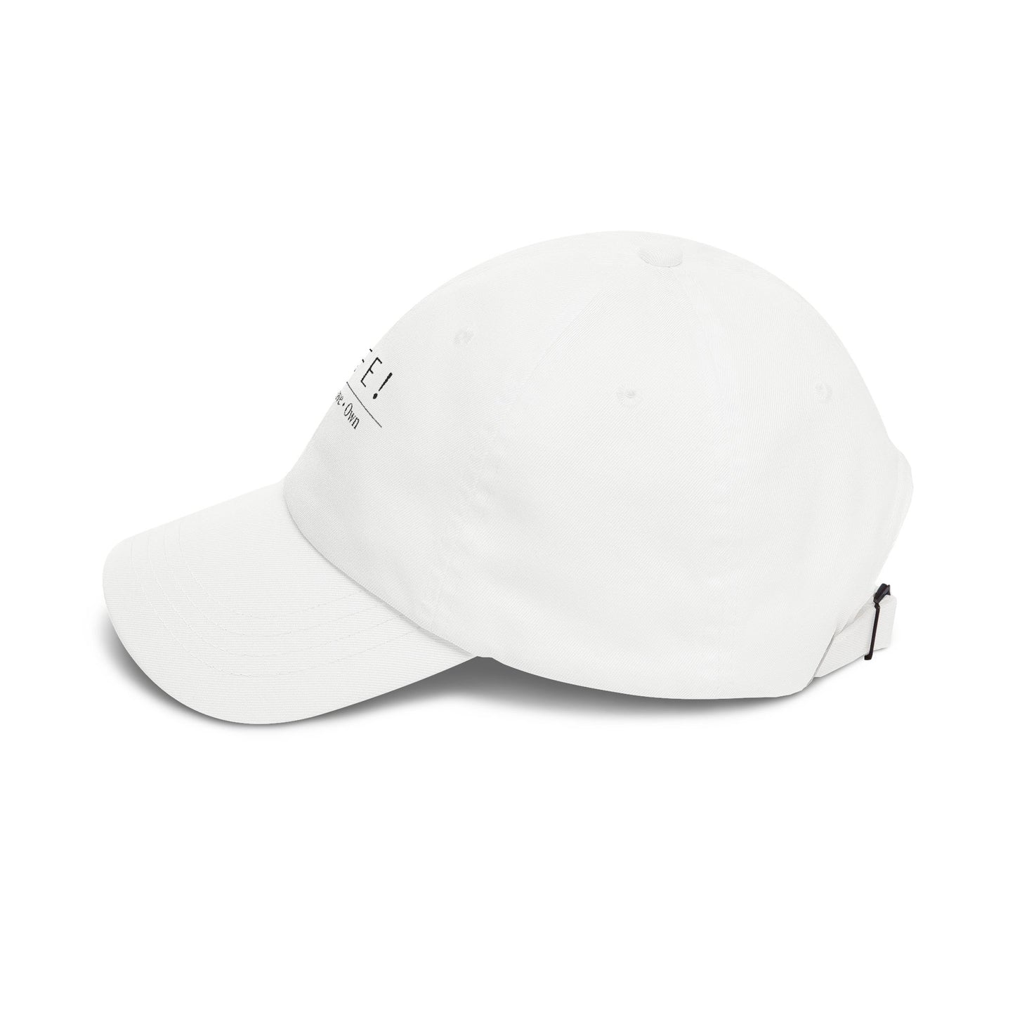 LIFE! Embroidered Classic Dad Cap — Live • Love • Own