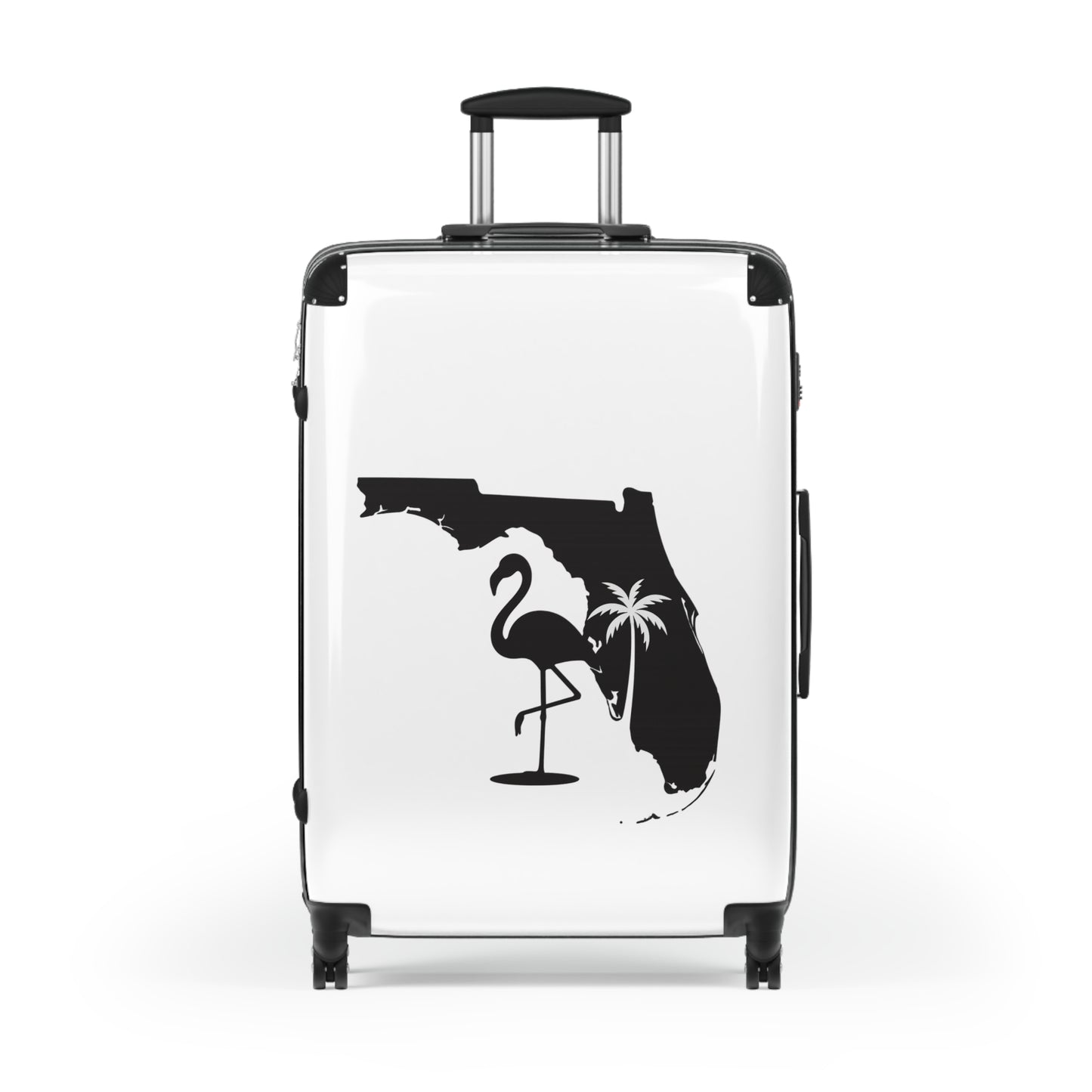 Tropical Florida Suitcase, Travel Bag, Personalized Luggage, Vacation Accessory, Summer Travel Gear