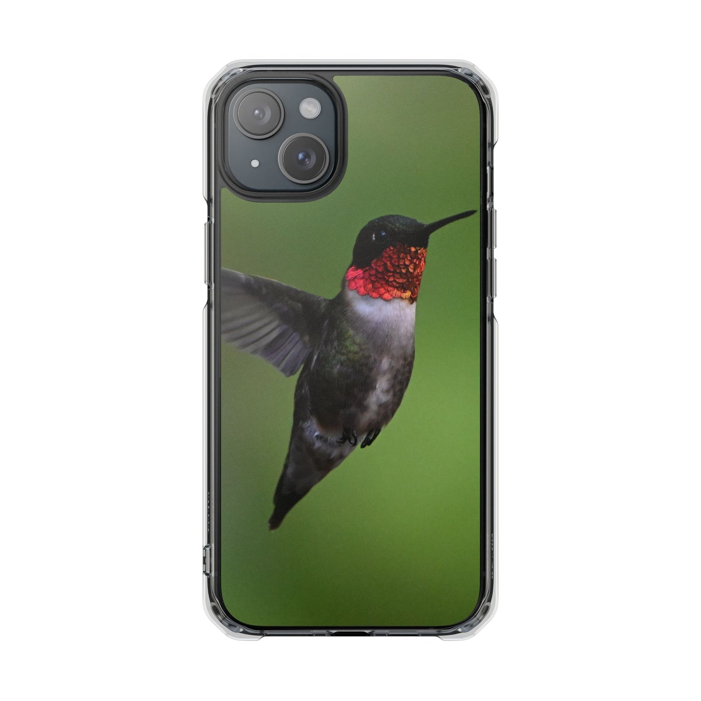 Hummingbird Phone Case with Clear Impact Design, Gift for Nature Lovers, Unique Phone Accessory, Protective Case, Bird Enthusiast Gift