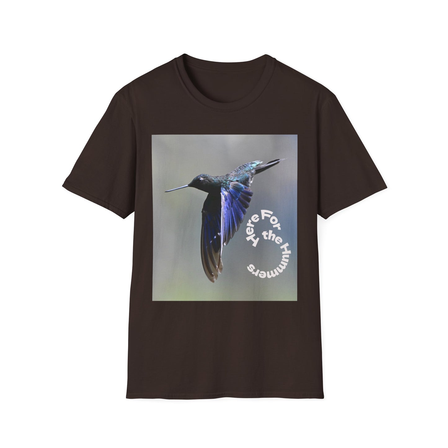 Hummingbird Photo Tee — "For the Tiny Moments" Nature T-Shirt
