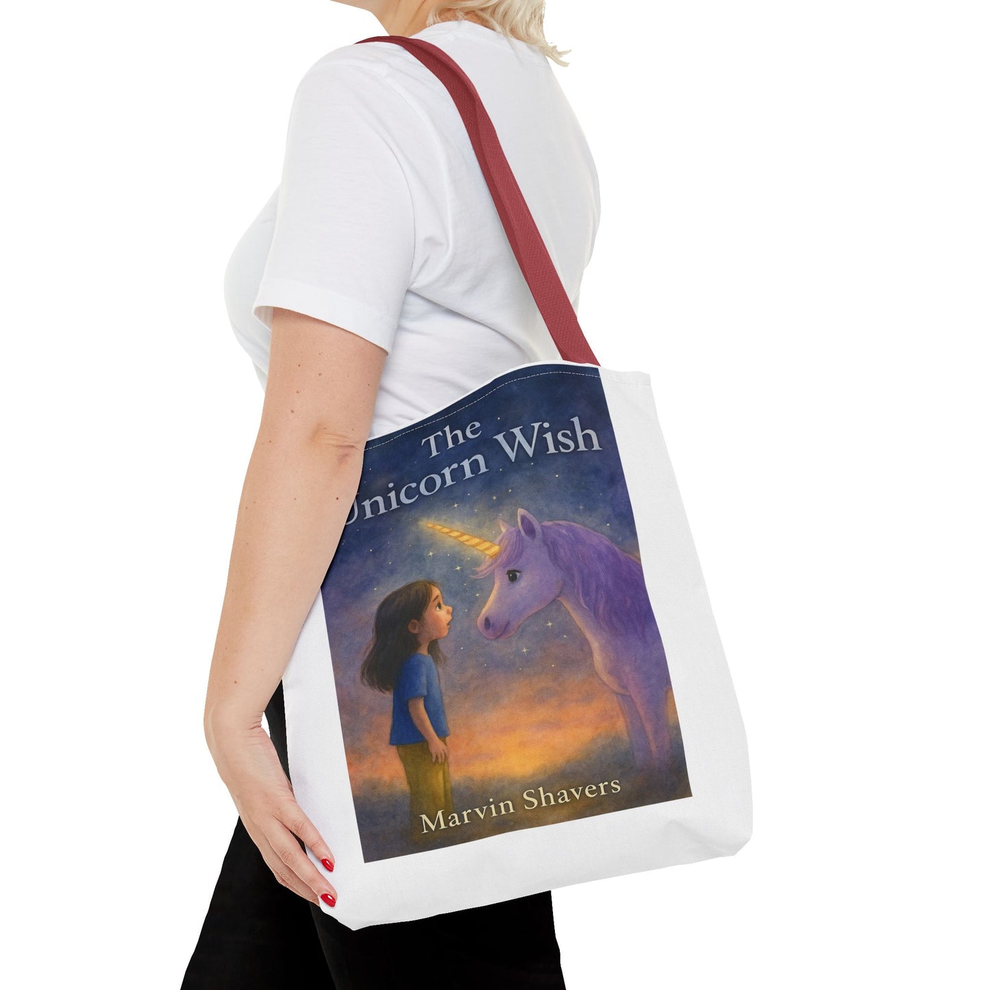 Unicorn Wish Tote Bag – Perfect for Dreamers and Readers