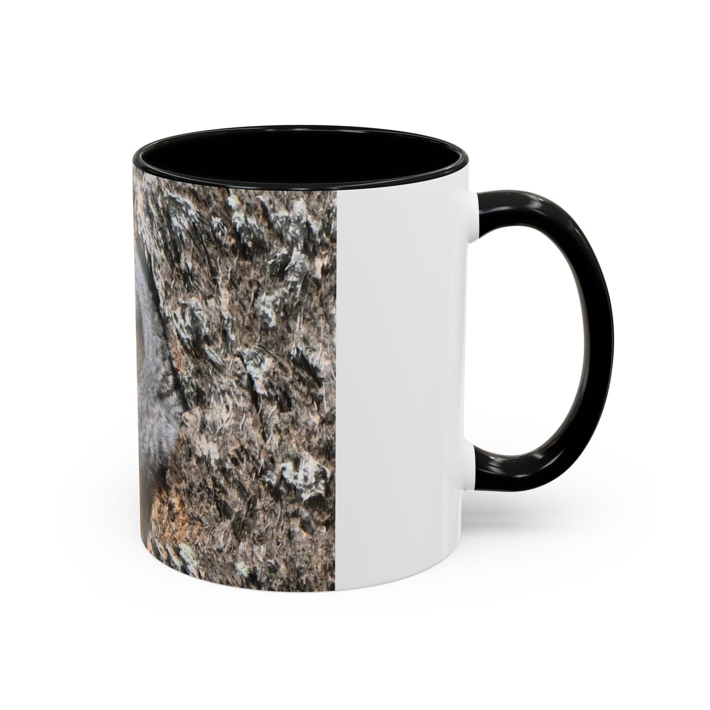 Accent Coffee Mug with Owl Design, Perfect Gift for Coffee Lovers, Home Office Decor, Nature Enthusiast Gift, Animal Lover Mug