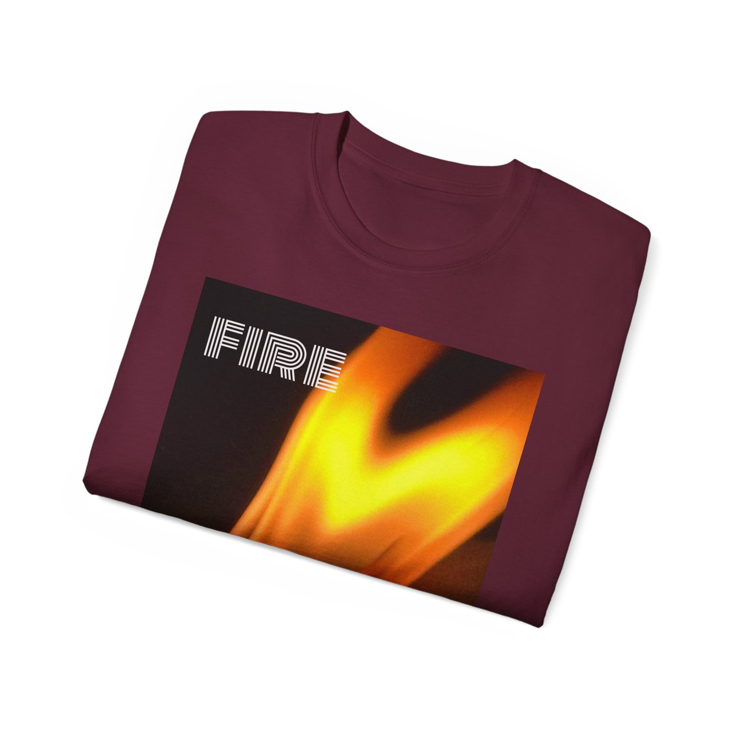 Fiery Vibes Unisex Ultra Cotton Tee, Graphic Tee, Streetwear, Casual Wear, Gift for Her, Gift for Him