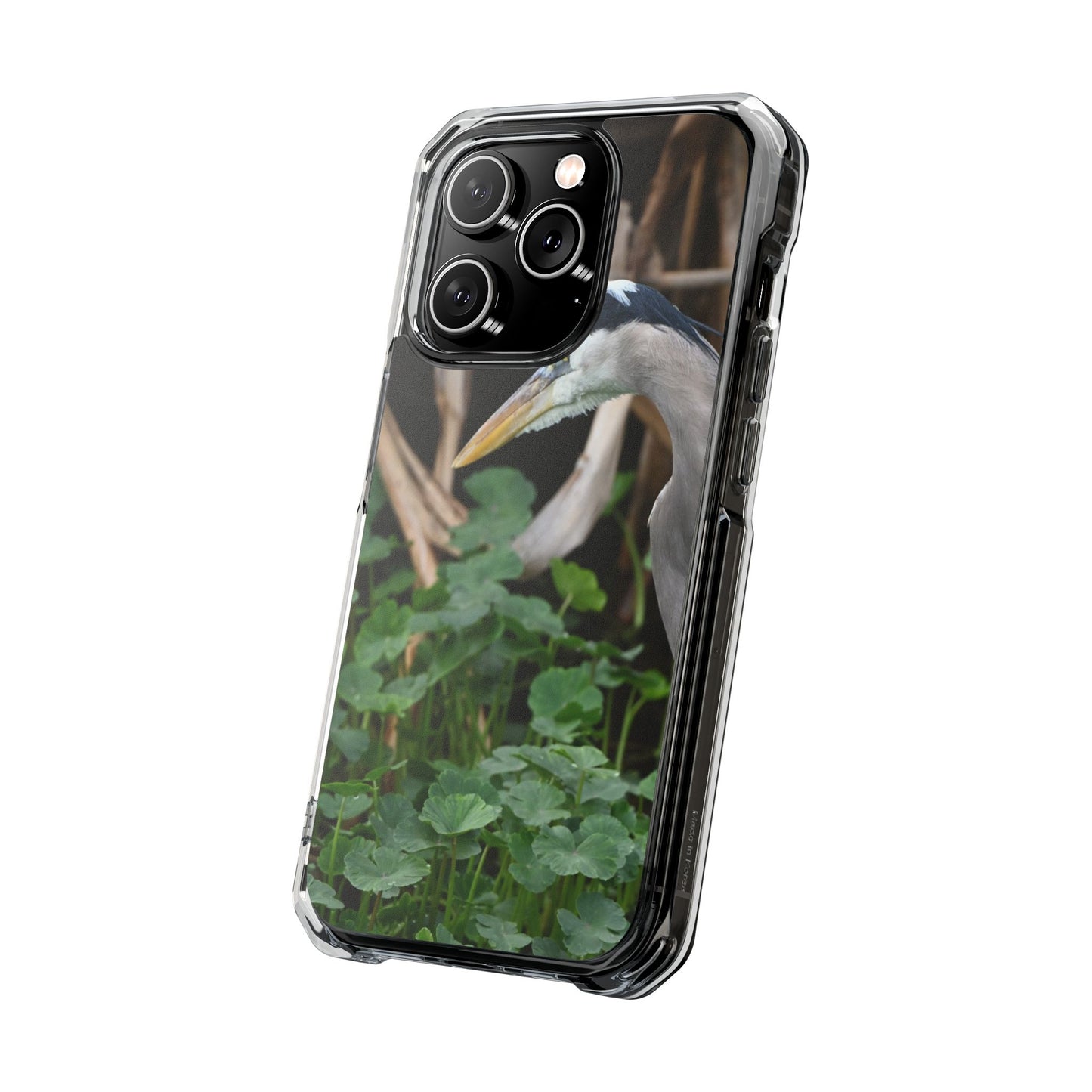 Great Blue Heron Phone Case with Clear Impact Design, Gift for Nature Lovers, Unique Phone Accessory, Protective Case, Bird Enthusiast Gift