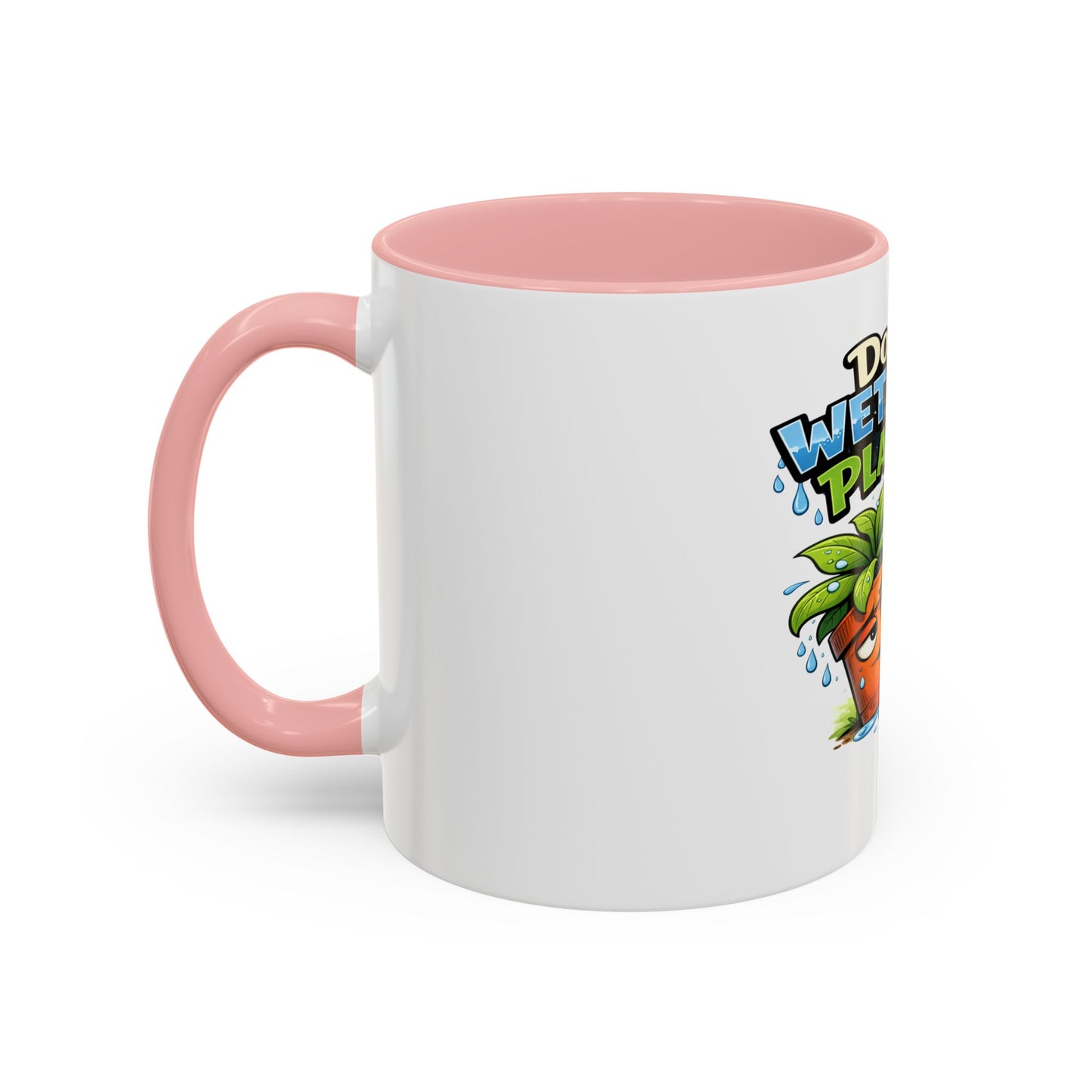 Do You Wet Your Plants? Accent Coffee Mug — Funny Plant Parent Gift (11/15oz)
