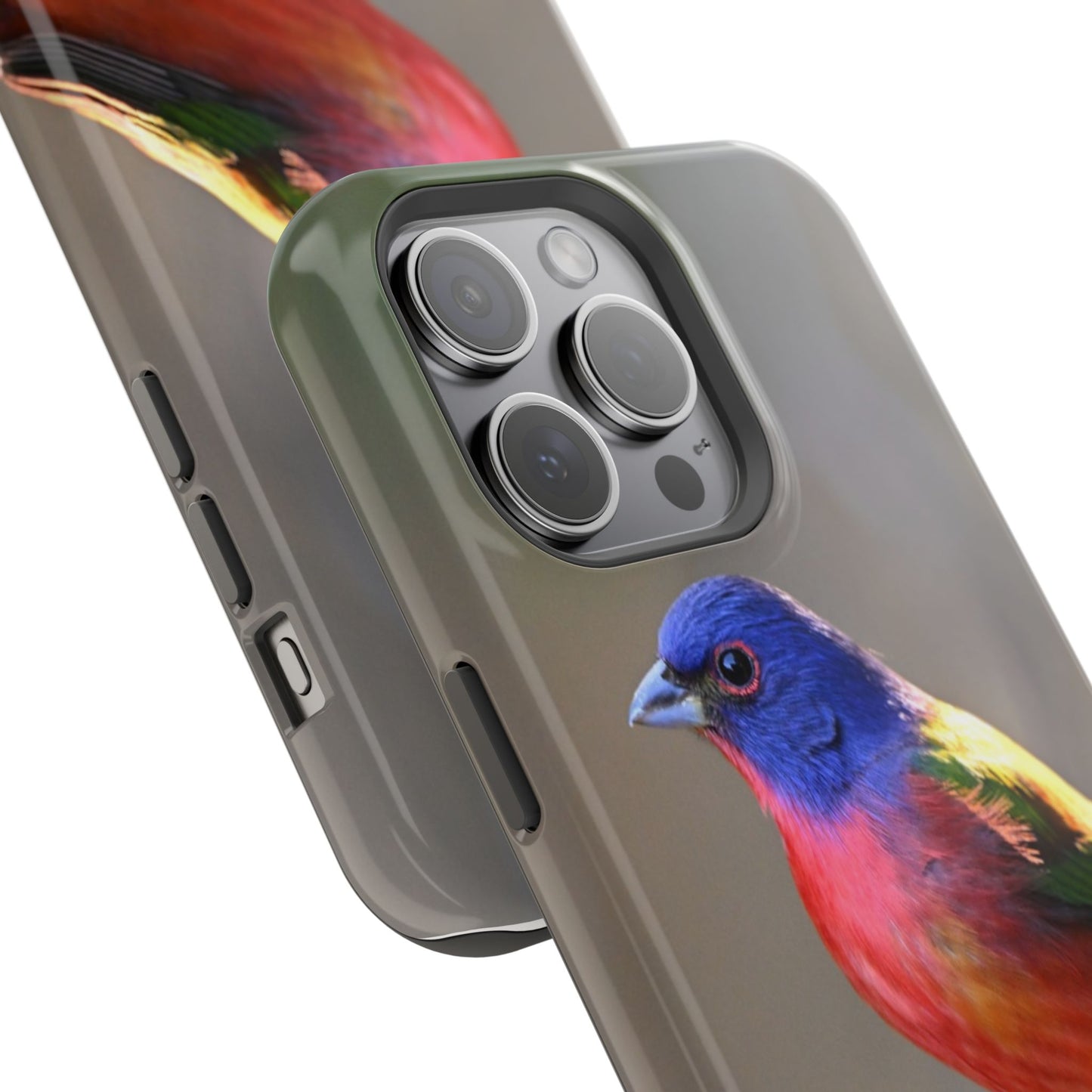 Colorful Bird Phone Case, Magnetic Tough Cases, Nature Lover Gift, Wildlife Phone Cover, Eco-Friendly Tech Accessories