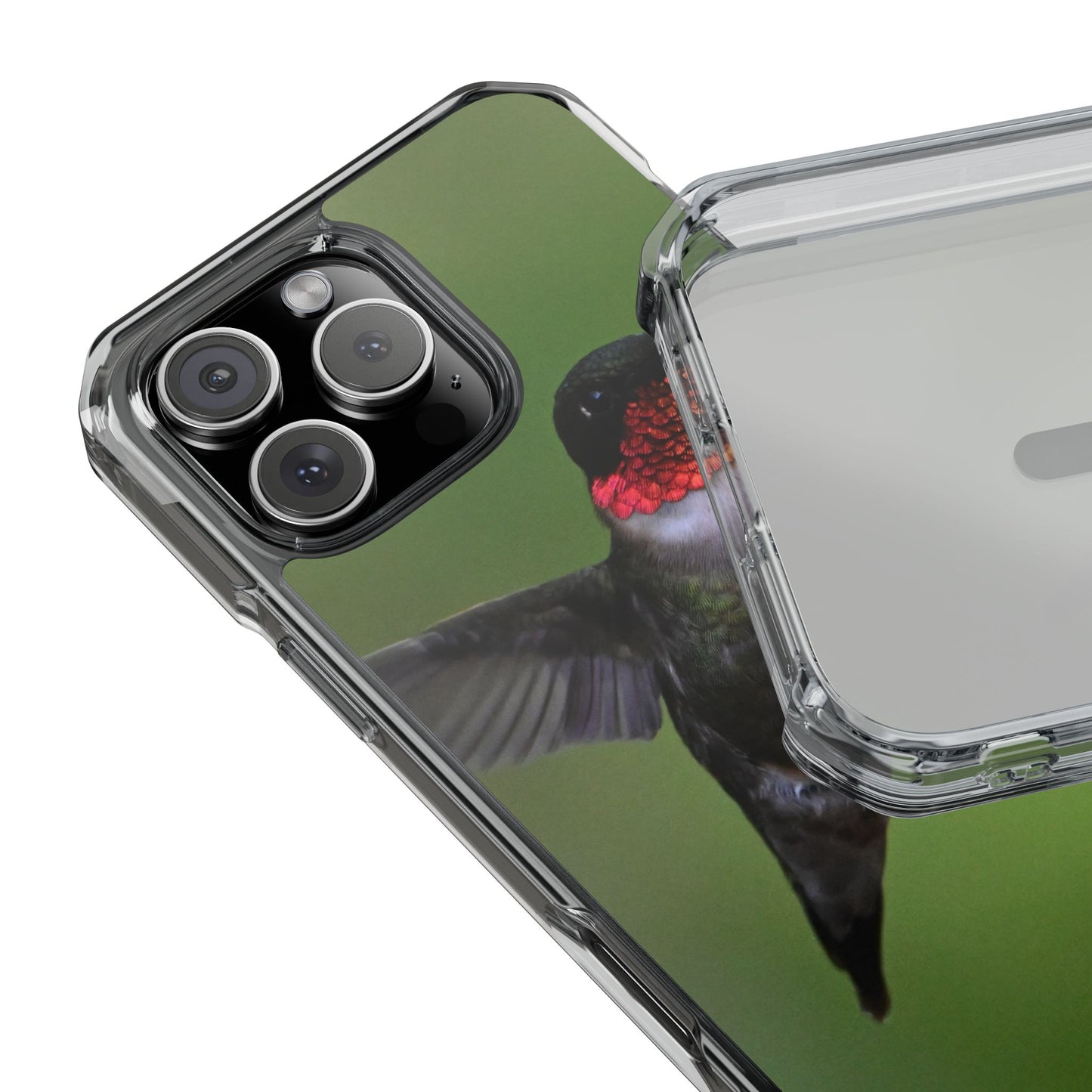 Hummingbird Phone Case with Clear Impact Design, Gift for Nature Lovers, Unique Phone Accessory, Protective Case, Bird Enthusiast Gift