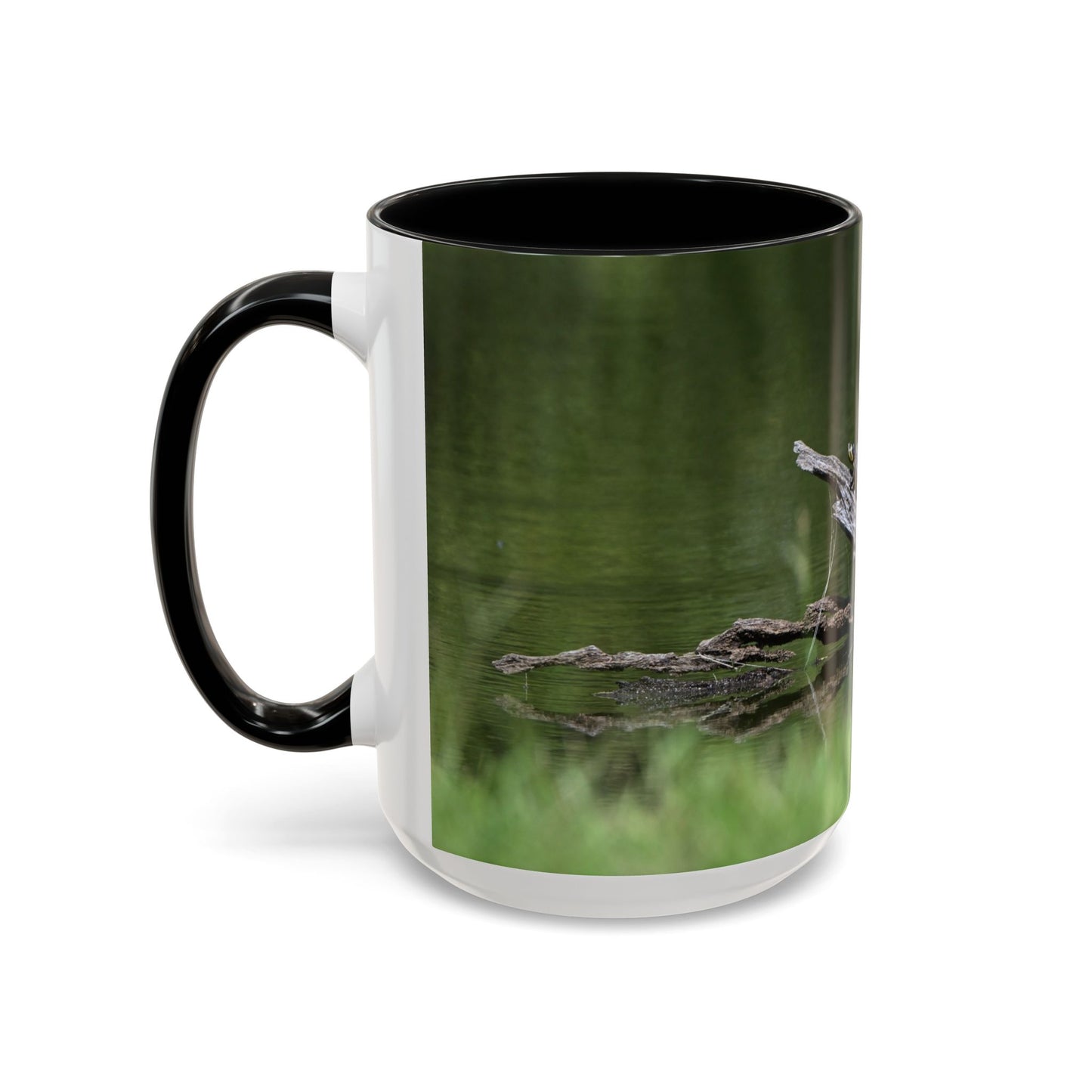 Nature-Inspired Coffee Mug with 'Coffee Time' Design - Perfect Gift for Nature Lovers