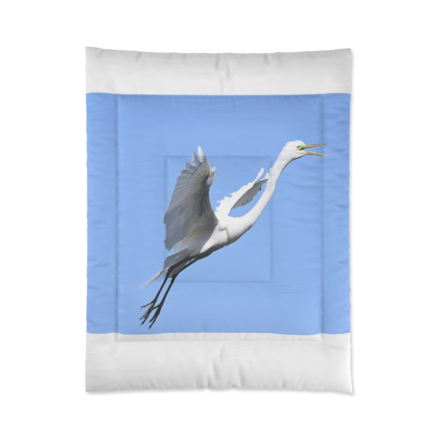 Elegant Crane Comforter, Cozy Bedroom Decor, Bird Themed Comforter, Home Bedding, Nature Inspired Comforter, Gift for Bird Lovers, [...]