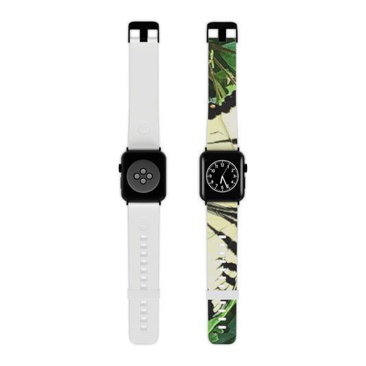 Stylish Apple Watch Band - Butterfly Design, Floral Watch Strap, Unique Gift for Her, Birthday Present, Trendy Accessory