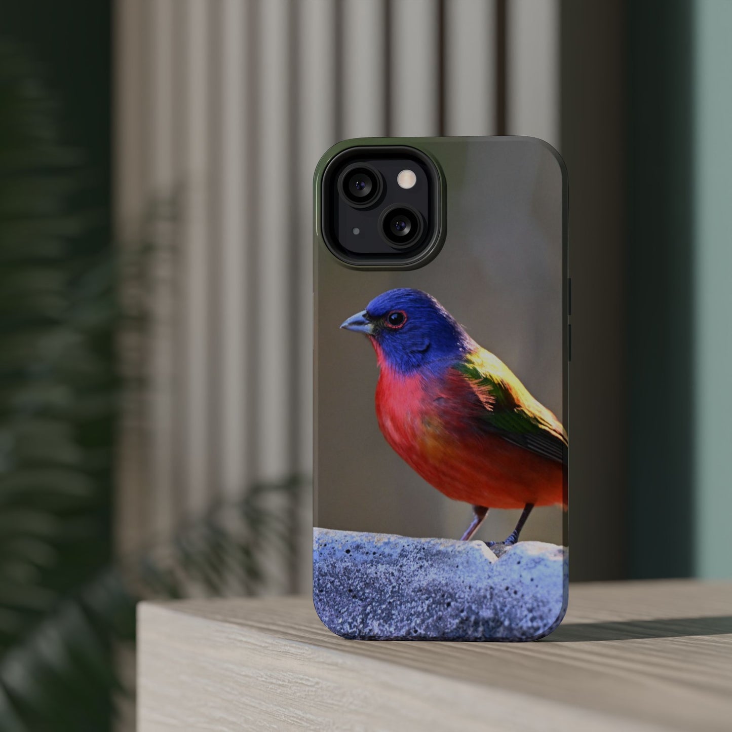 Colorful Bird Phone Case, Magnetic Tough Cases, Nature Lover Gift, Wildlife Phone Cover, Eco-Friendly Tech Accessories