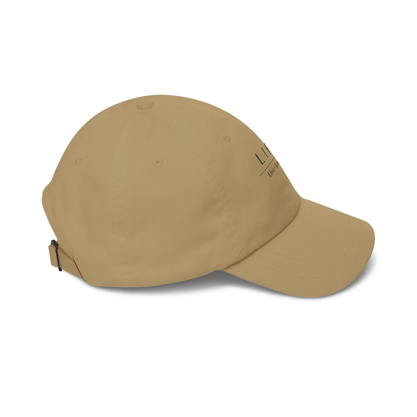 LIFE! Embroidered Classic Dad Cap — Live • Love • Own