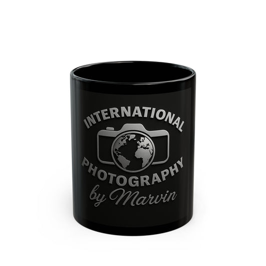 Photography Enthusiast Mug - Custom Black Ceramic Coffee Cup for Creatives, Gift for Photographers, International Photography Design, [...]