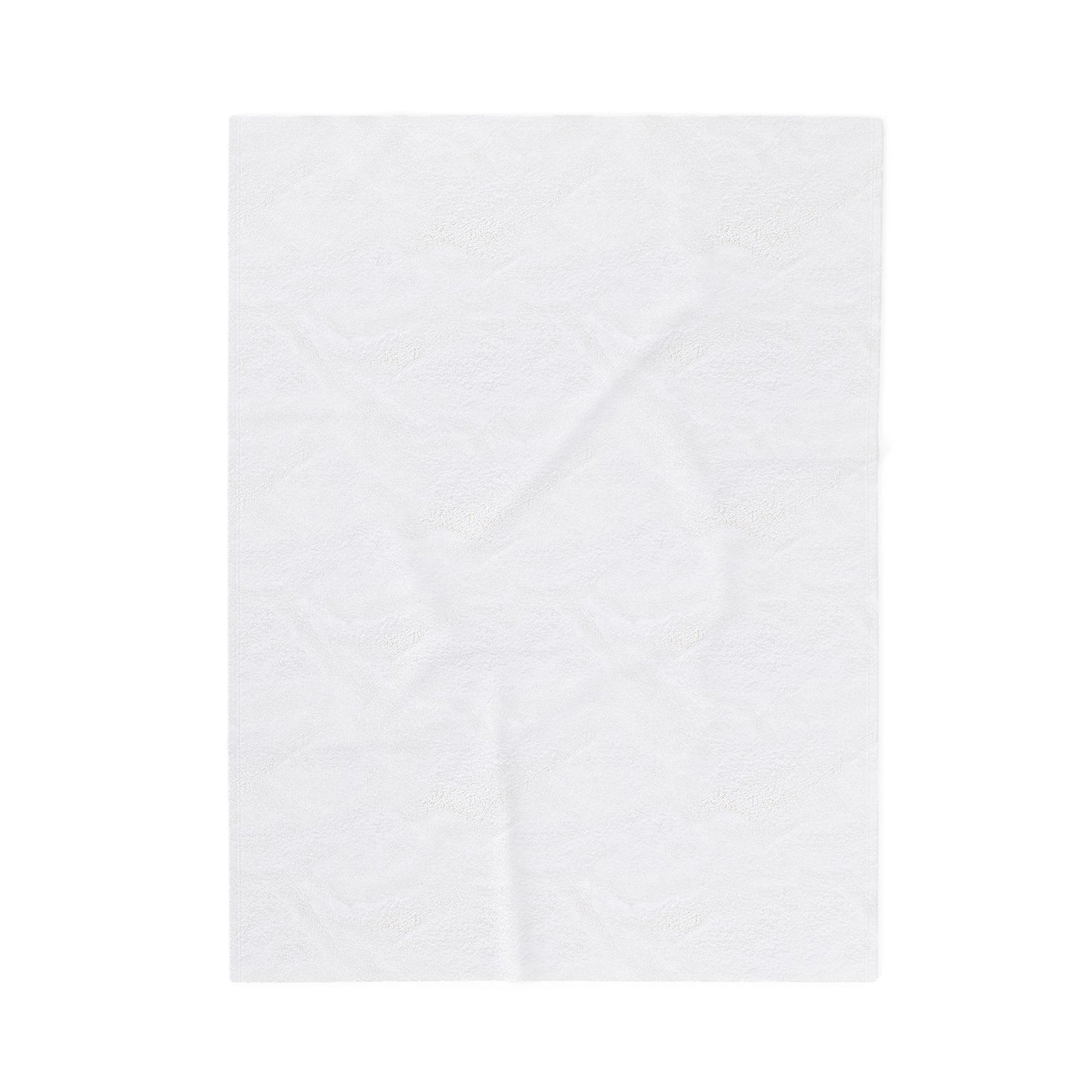 Hummingbird & Trumpet Flower Velveteen Plush Blanket — Soft Nature Throw