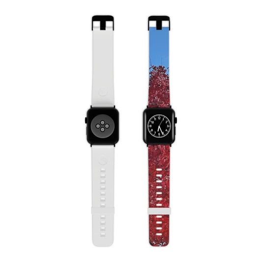 Autumn-Inspired Apple Watch Band | Fall Leaves Design, Custom Accessory for Nature Lovers, Perfect Gift for Fall, Seasonal Style