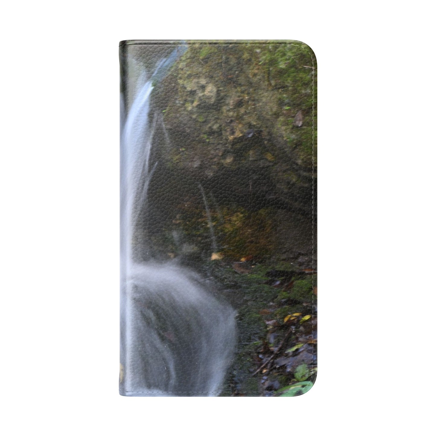 Scenic Waterfall Flip Case, Nature Phone Wallet, Eco-Friendly Phone Accessory, Gift for Nature Lovers, Travel Must-Have